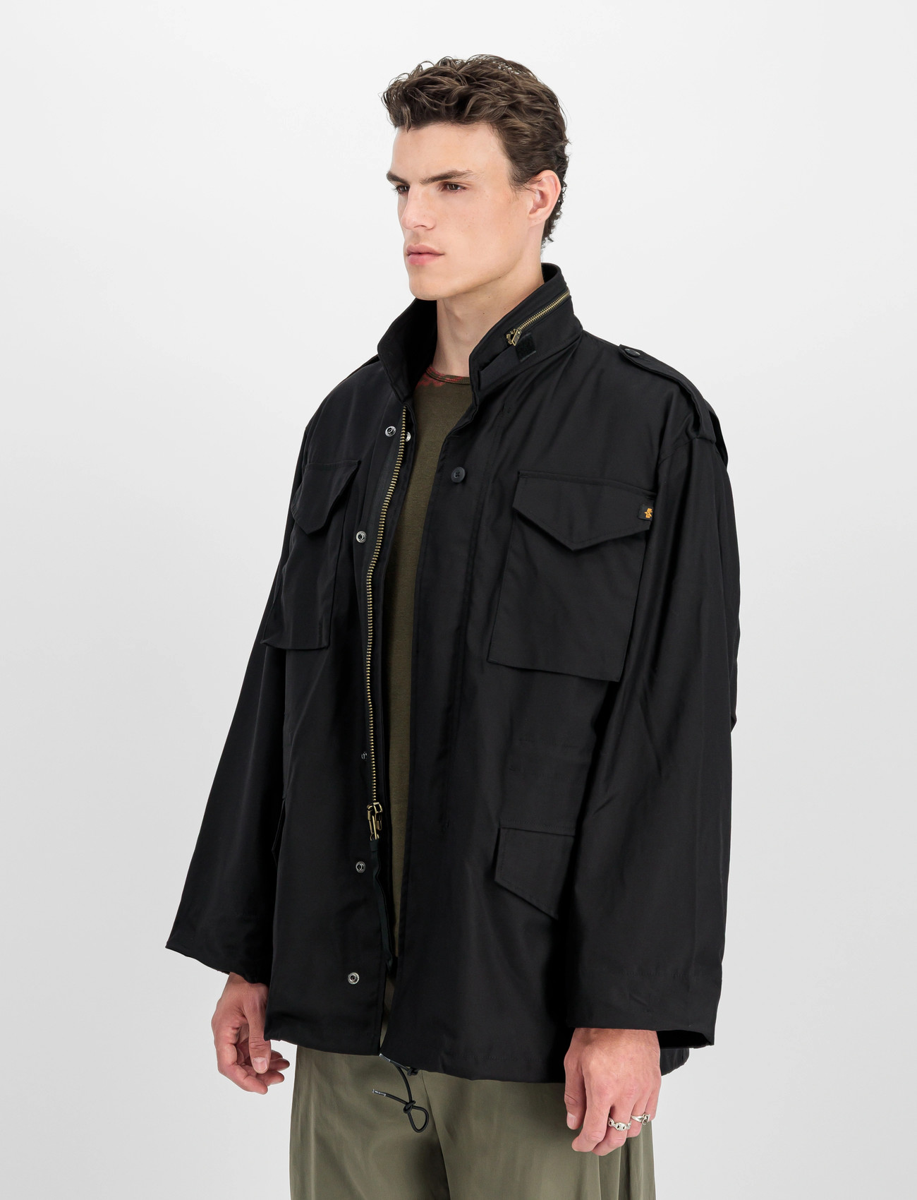 Alpha Industries M-65 Heritage, S, Black, Jakker > Lette Jakker, Herre