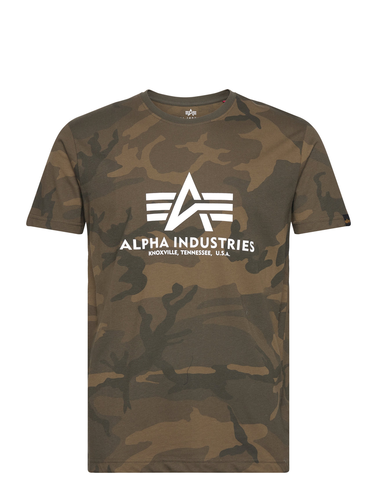 Basic T-Shirt Camo Khaki Alpha Industries