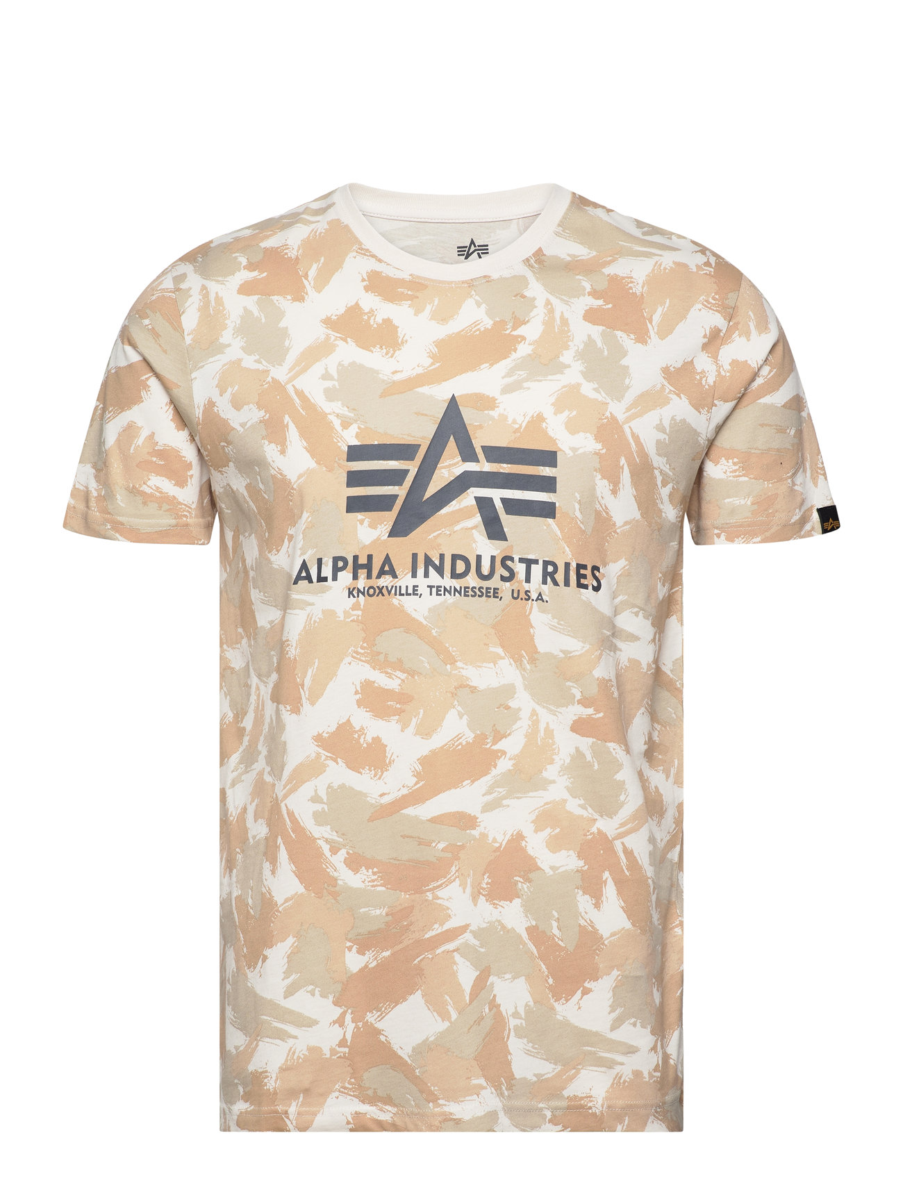 Alpha Industries Basic T-shirt Camo – t-shirts – shop at Booztlet