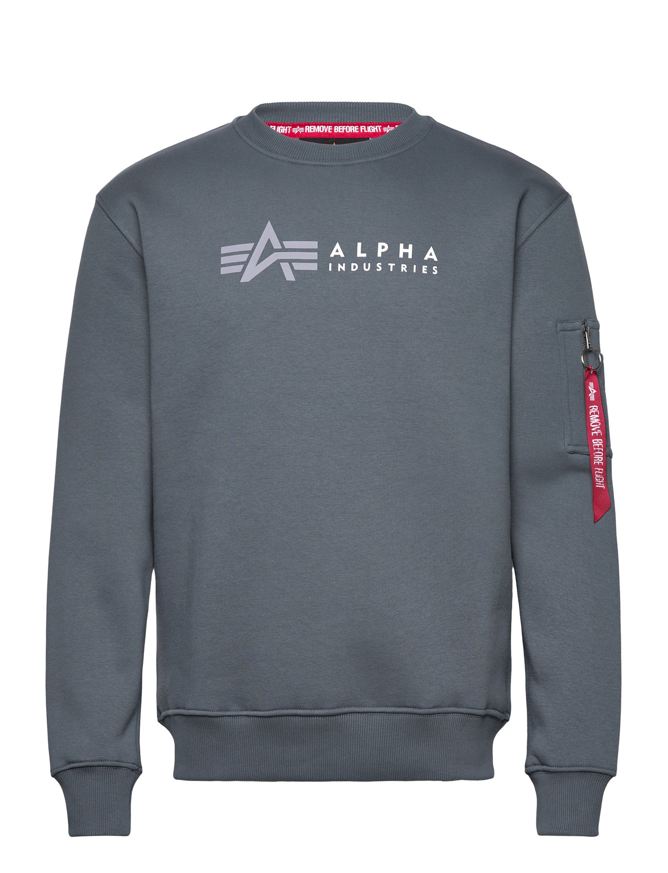 送料込★ALPHA INDUSTRIES★ Alpha Label パーカー Alpha Industries Alpha Label Sweater (PHA118312