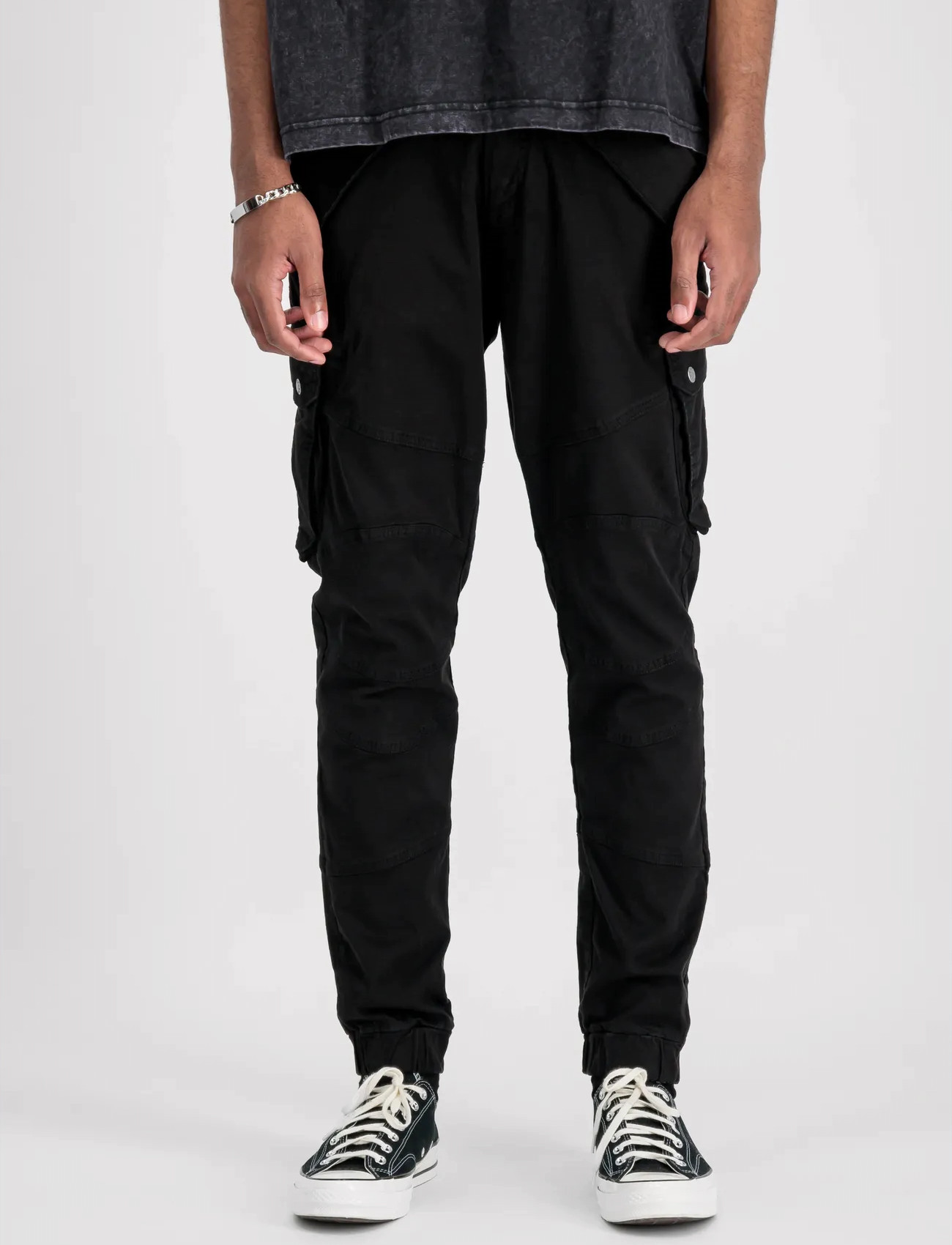 Alpha Industries Combat Pant, 33, Black, Bukser > Cargo-Bukser, Herre