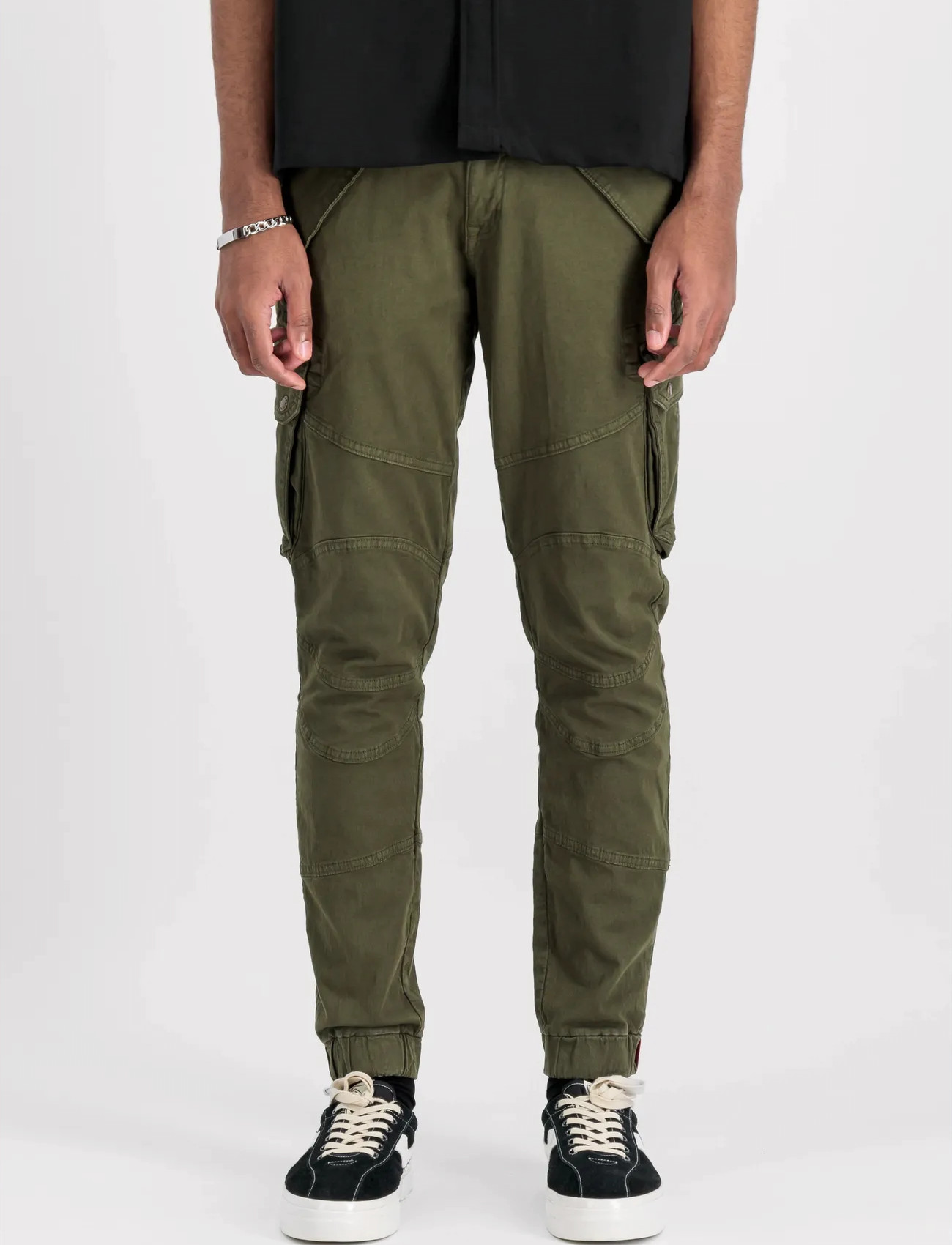 Alpha Industries Combat Pant, 36, Khaki green, Bukser > Cargo-Bukser, Herre
