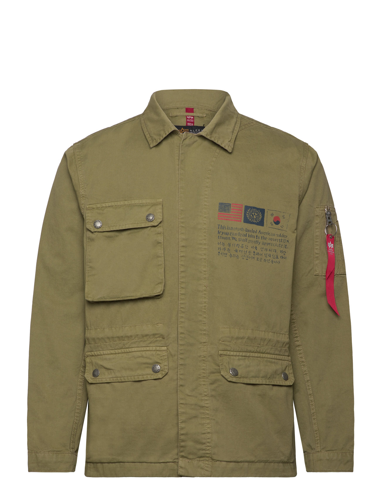 Alpha Industries Field Jacket Lwc Khaki Green