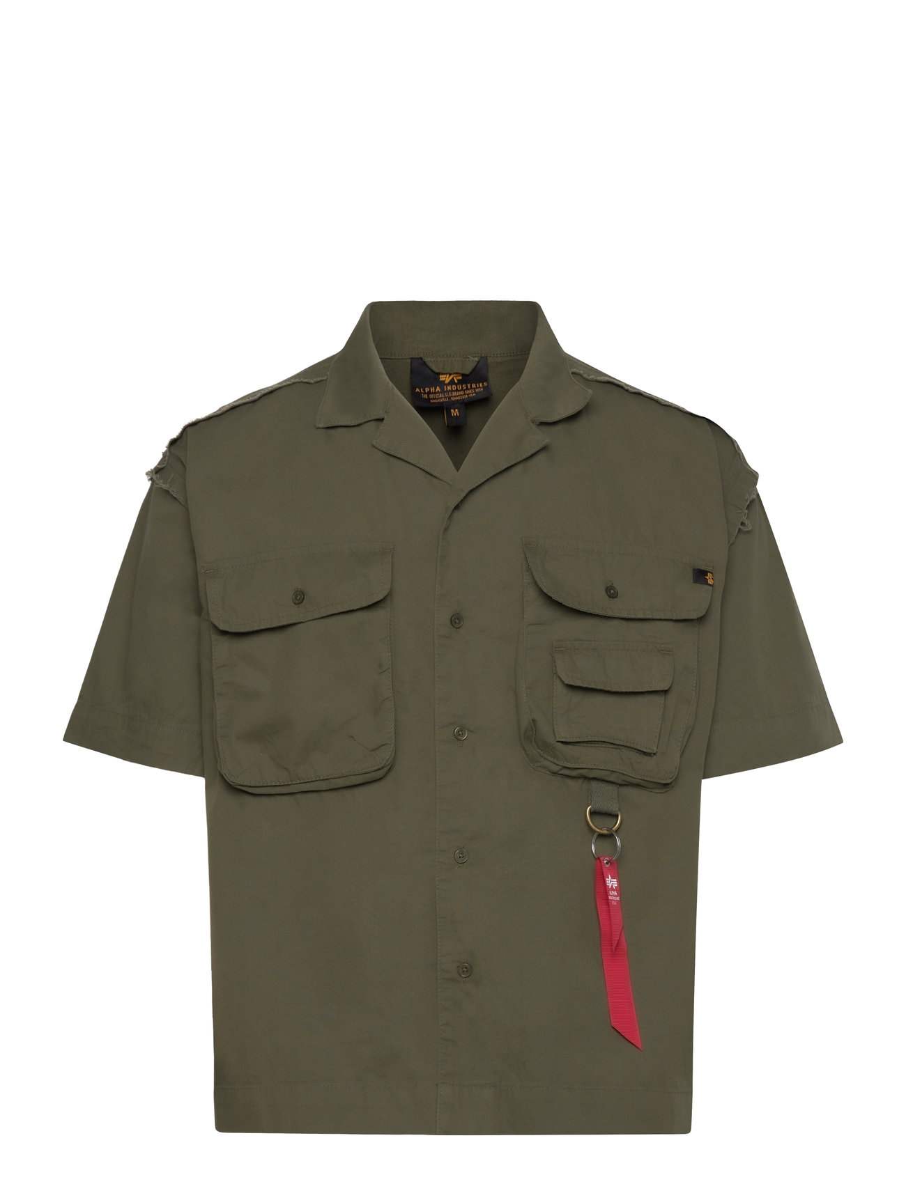 ALPHA INDUSTRIES Aloha Safari Shirt Khaki - S - Herren