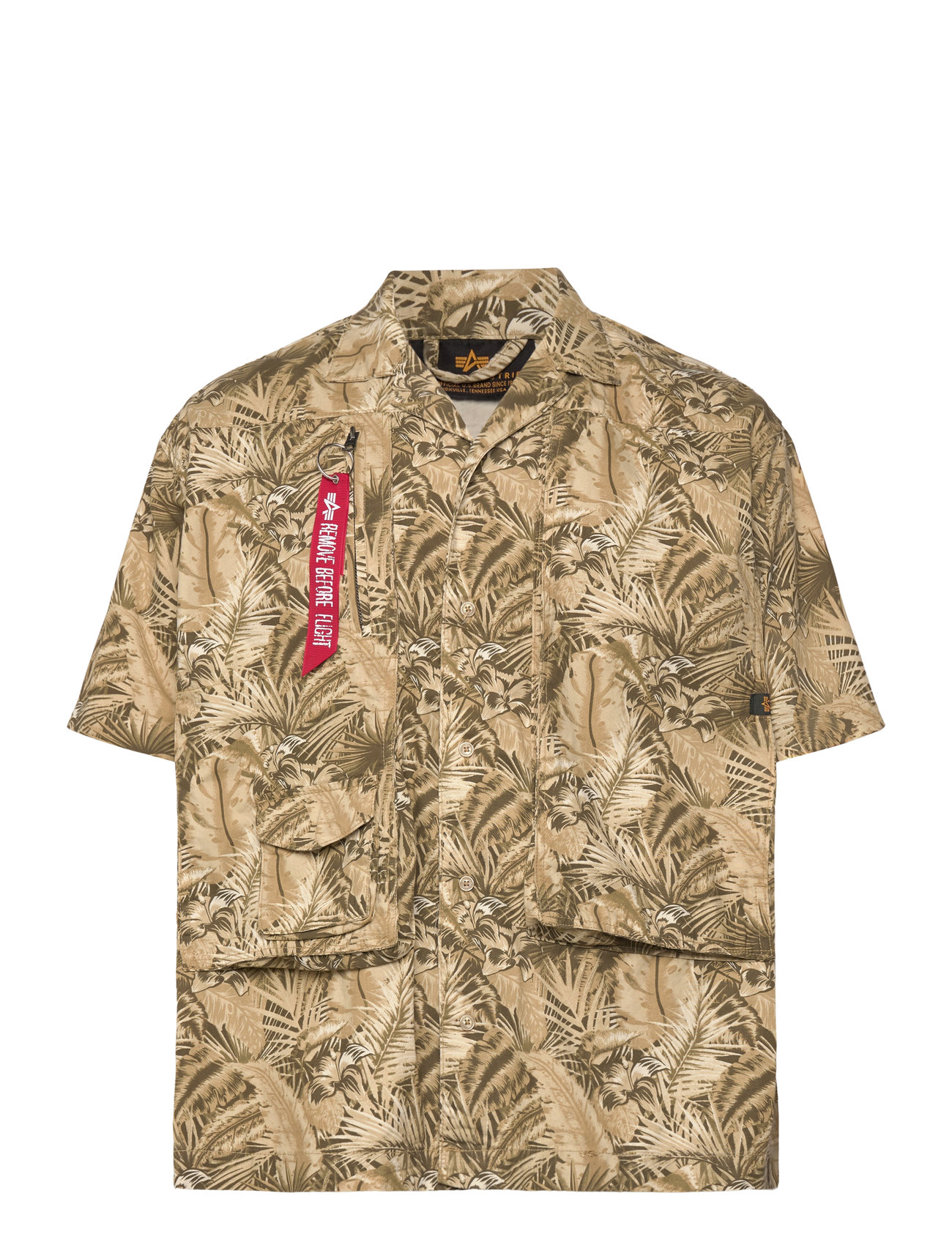 ALPHA INDUSTRIES Honolulu Safari Shirt Patterned - XXL - Herren