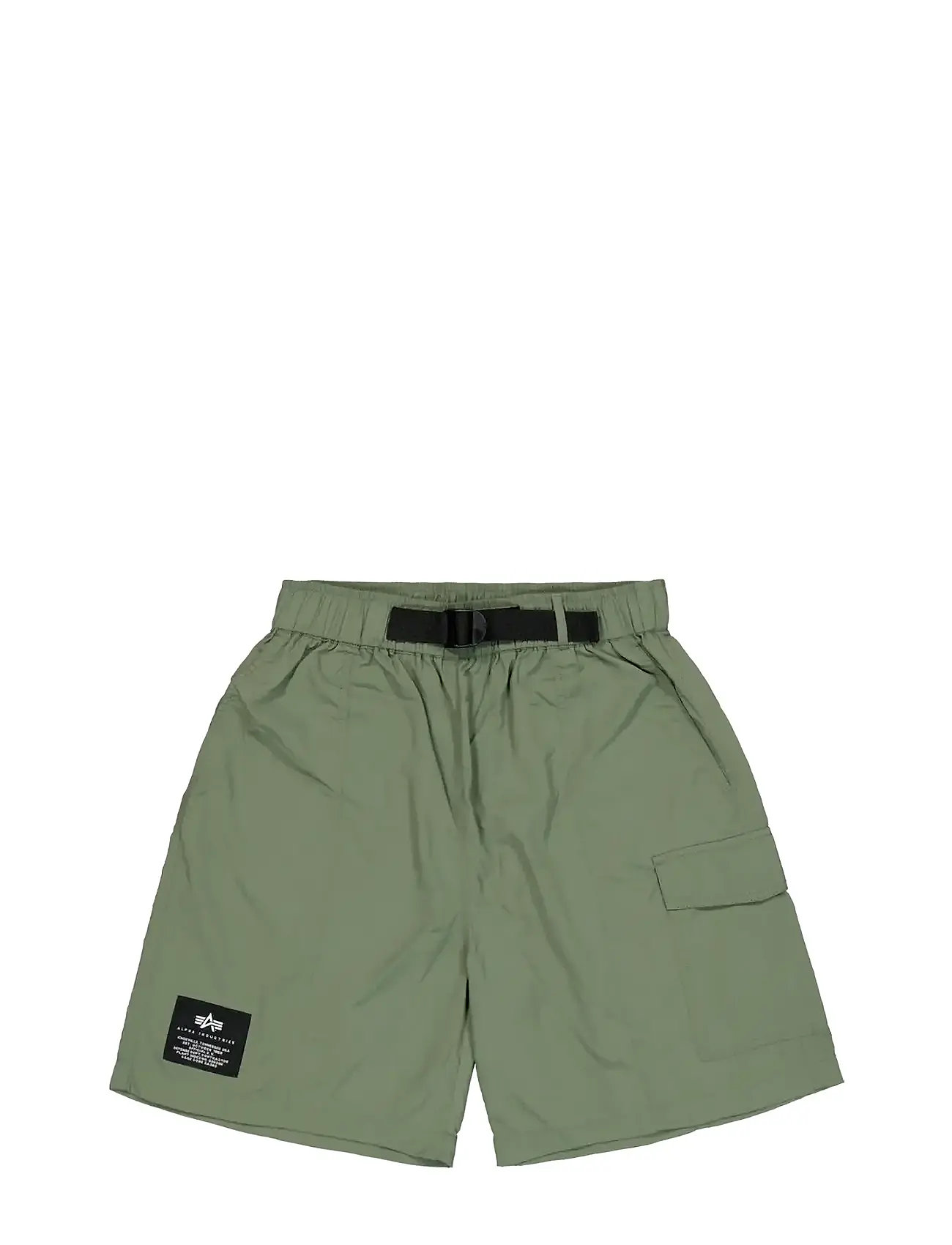 ALPHA INDUSTRIES Nylon Cargo Kurz Grün - L - Herren
