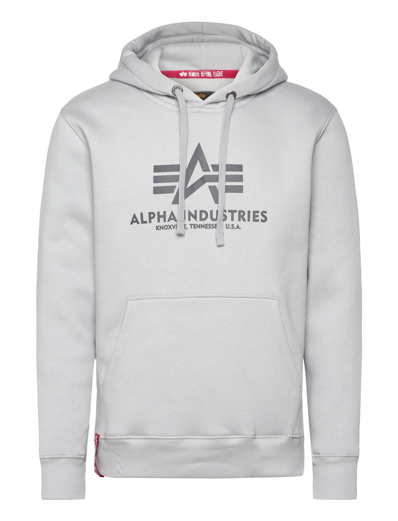 Alpha Industries Basic Hoodie Grå