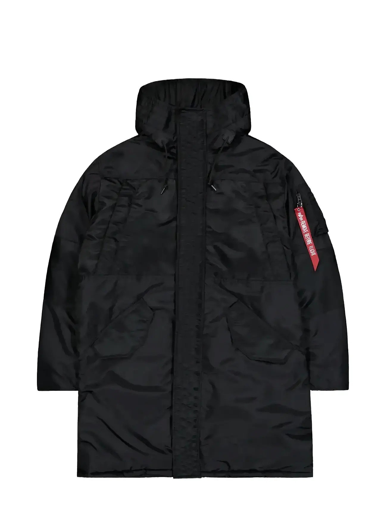 ALPHA INDUSTRIES Studio Field Parka Schwarz - L - Herren