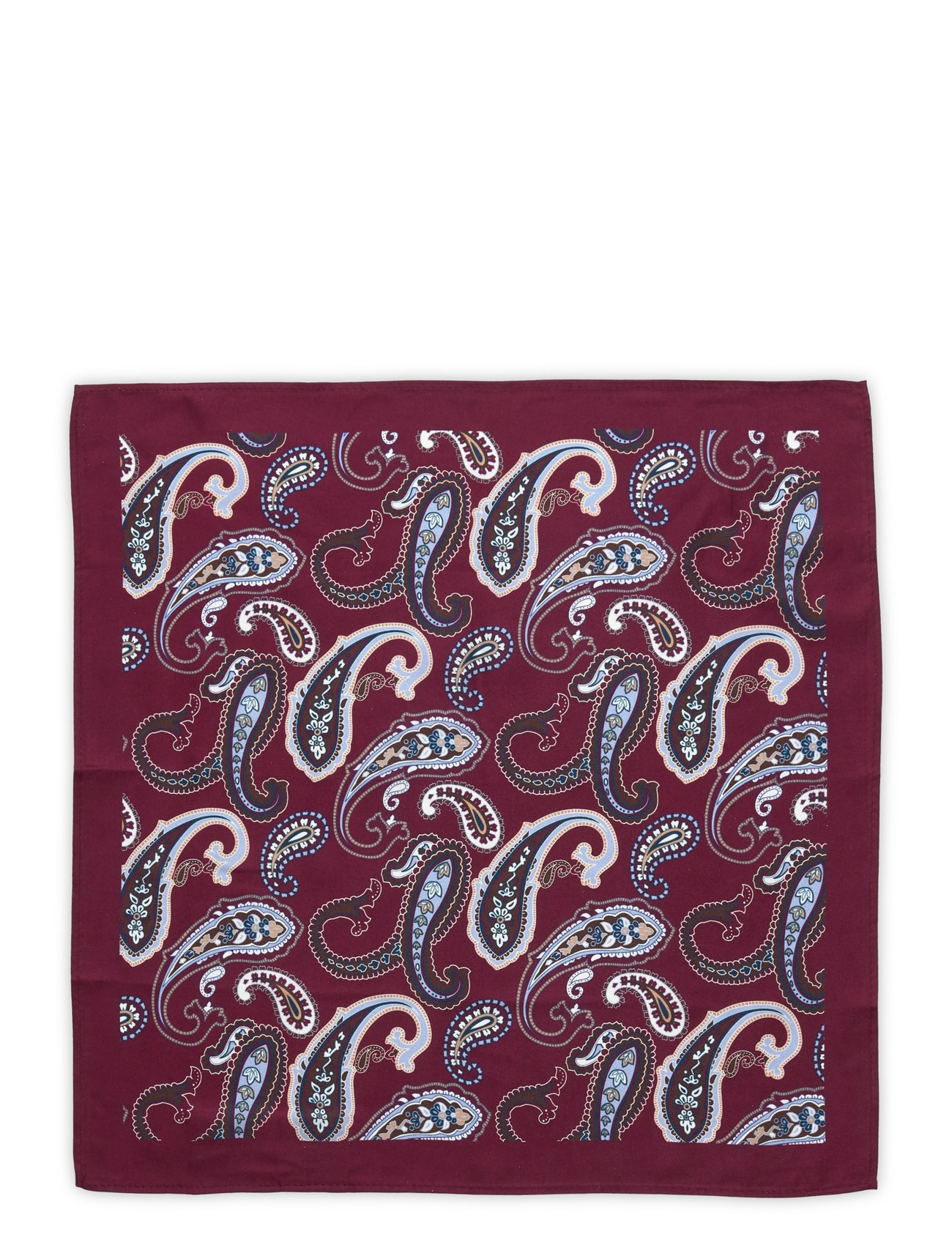 AMANDA CHRISTENSEN Pocket Square Burgundy - One Size - Herren