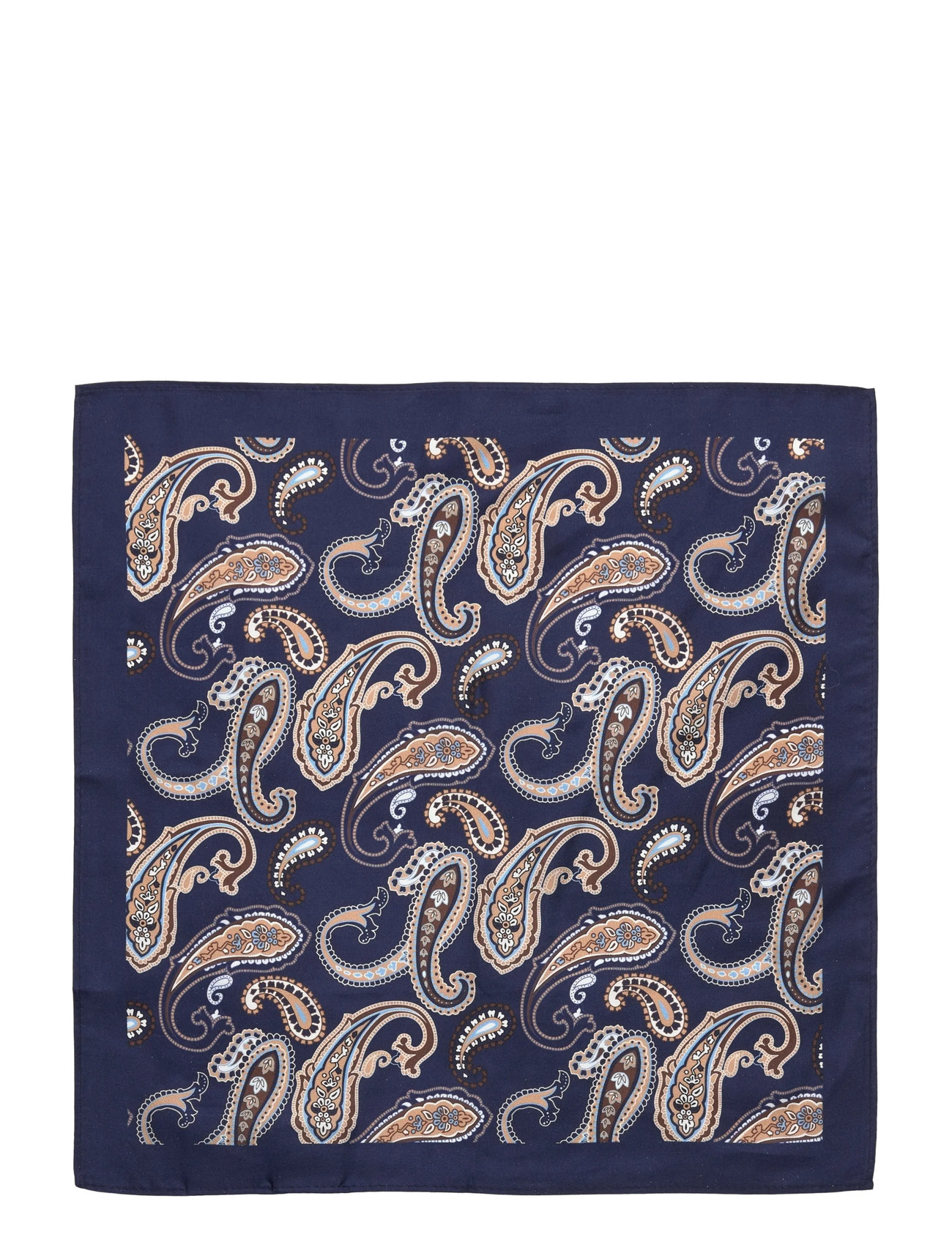 AMANDA CHRISTENSEN Pocket Square Navy - One Size - Herren