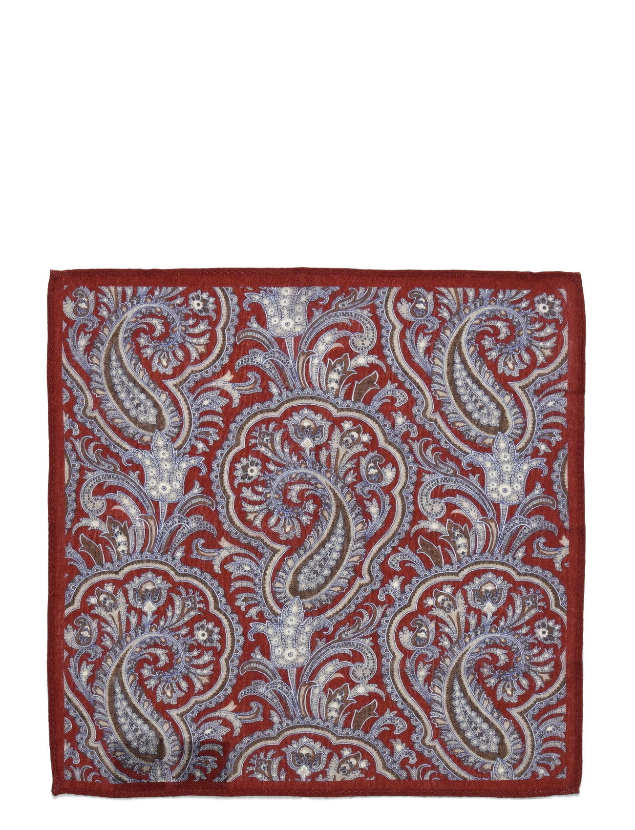 AMANDA CHRISTENSEN Pocket Square Burgundy - One Size - Herren