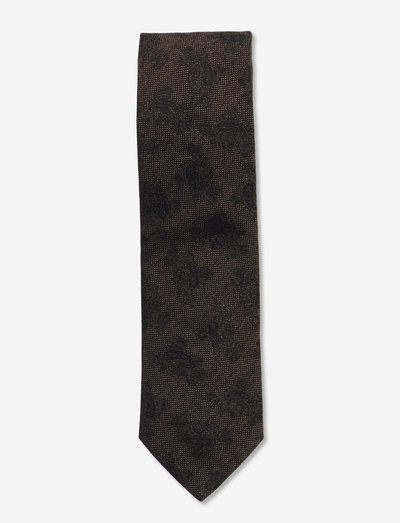 Classic Tie - ties - brown melange