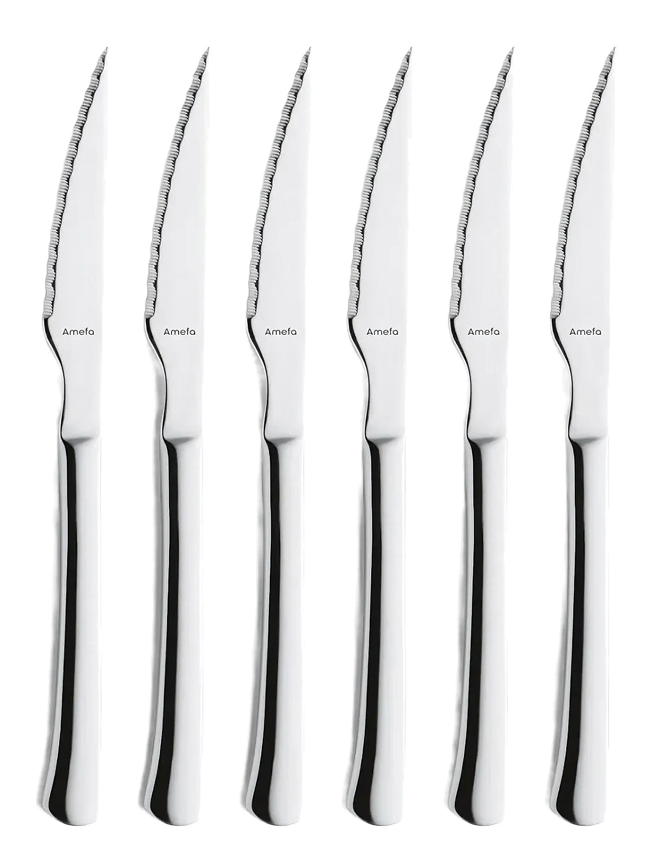 AMEFA Chuletero Steak Knife 6-P Silber - One Size - Unisex
