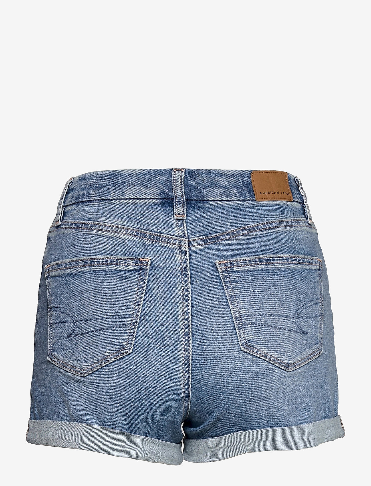 curvy denim shorts