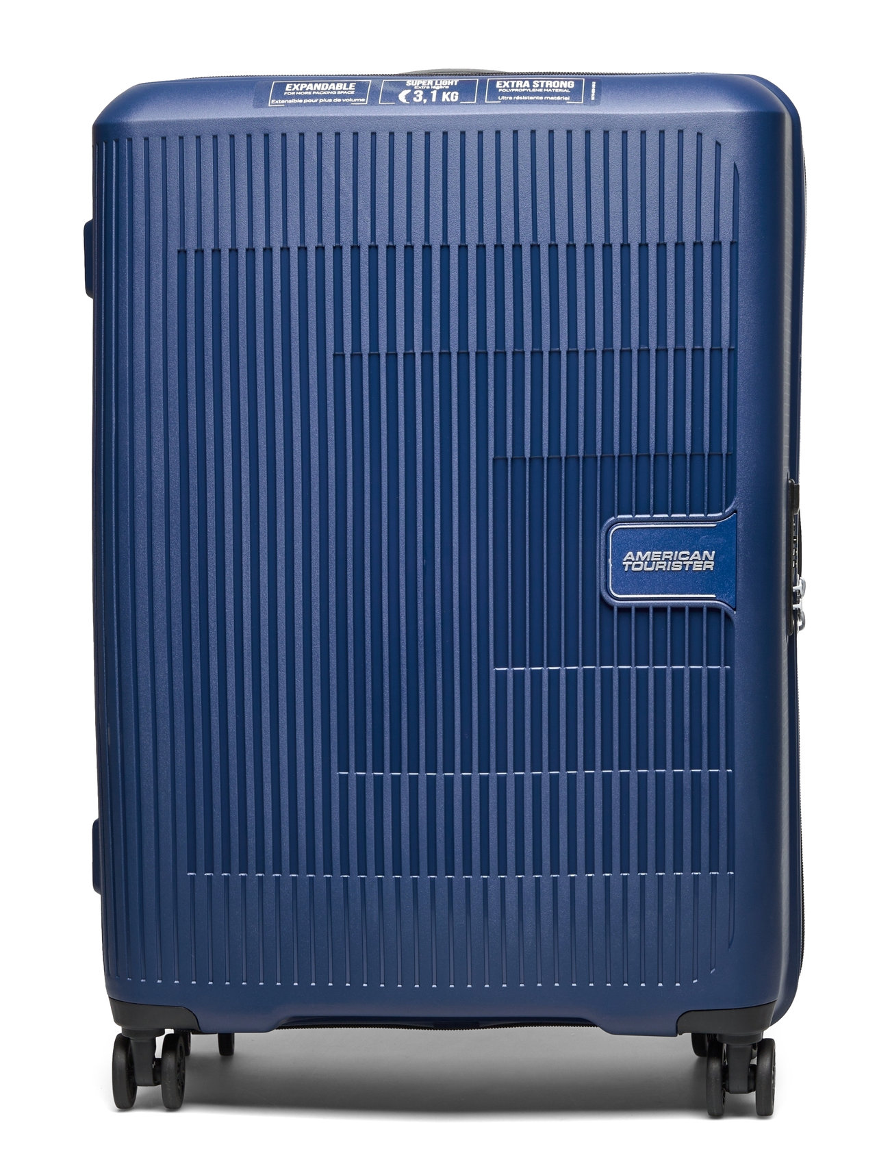 "American Tourister" "Aerostep Spinner 67/24 Exp Tsa Bags Suitcases Blue American
