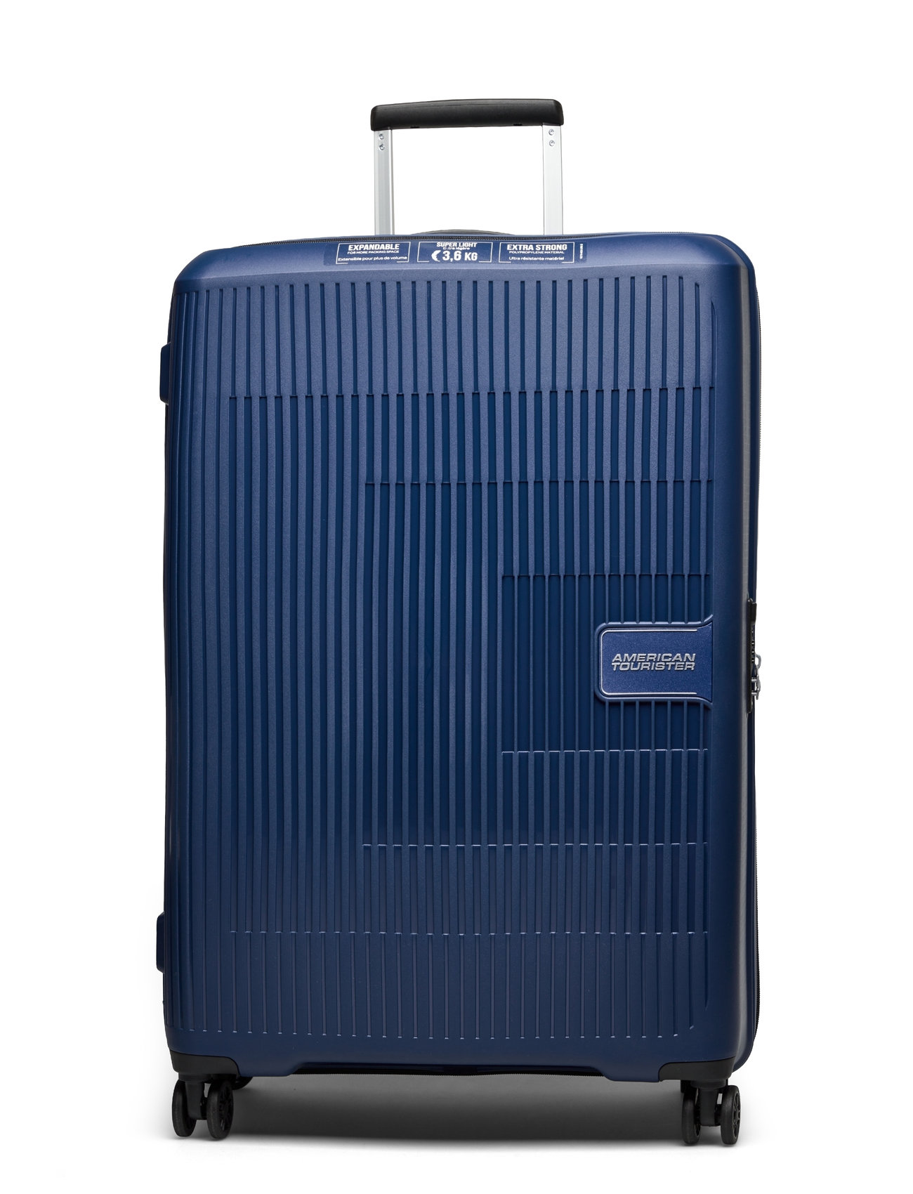 "American Tourister" "Aerostep Spinner 77/28 Exp Tsa Bags Suitcases Blue American