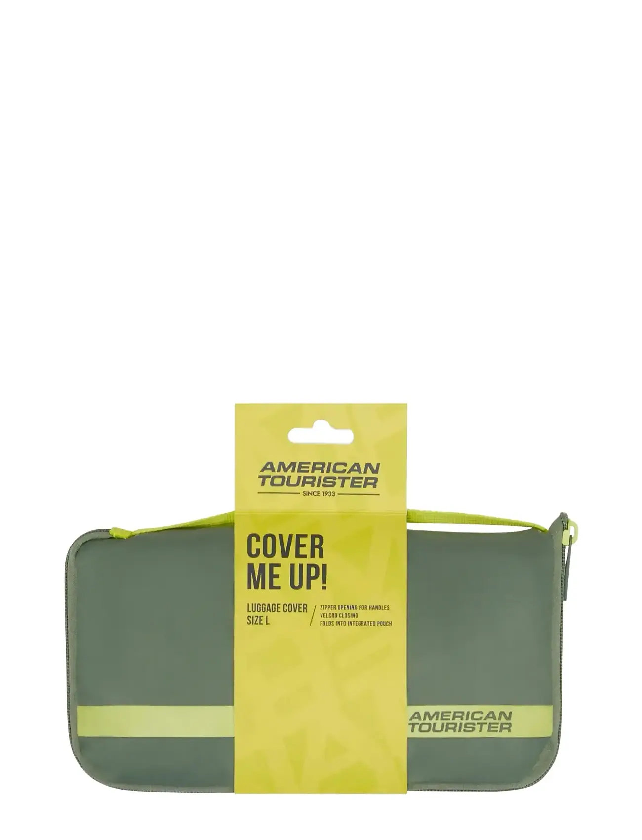 American Tourister Foldable Luggage Cover L, 71, Khaki green, Travel Accessories > Luggage Covers, Herre
