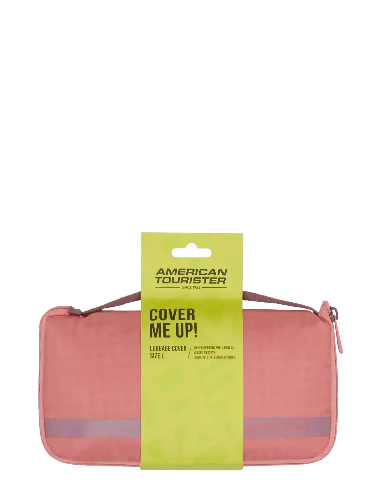American Tourister Foldable Luggage Cover L, 71, Coral, Travel Accessories > Luggage Covers, Herre