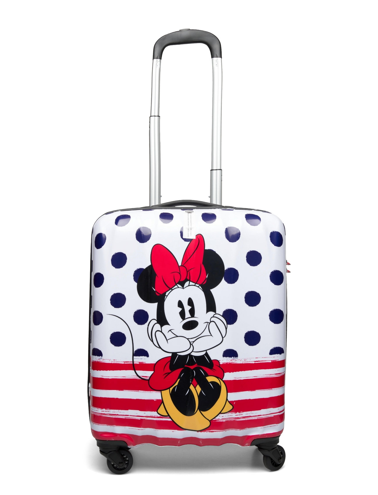 "American Tourister" "Marvel Legend Alfatwist Spinner 55 Mickey Blue Dots Accessories Bags Travel Multi/patterned American
