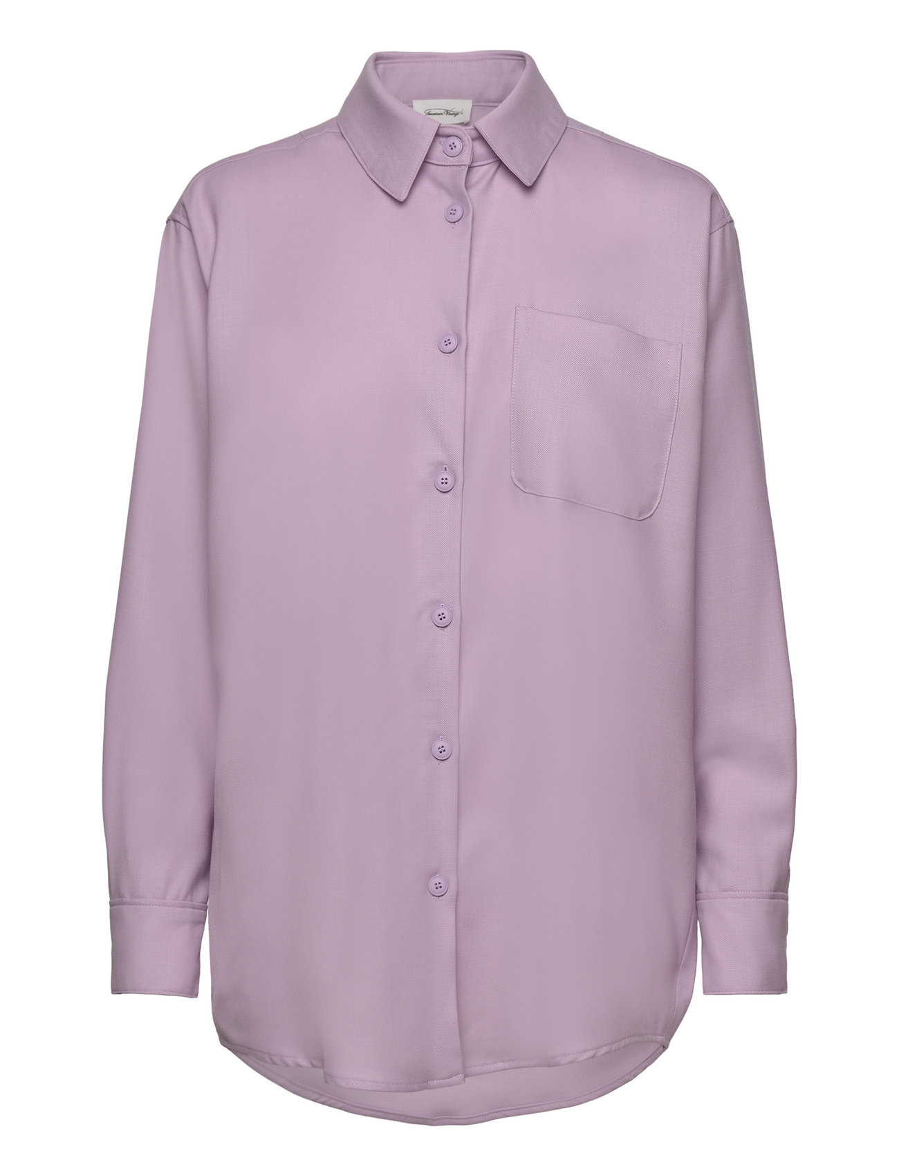 Tabinsville Tops Shirts Long-sleeved Purple American Vintage