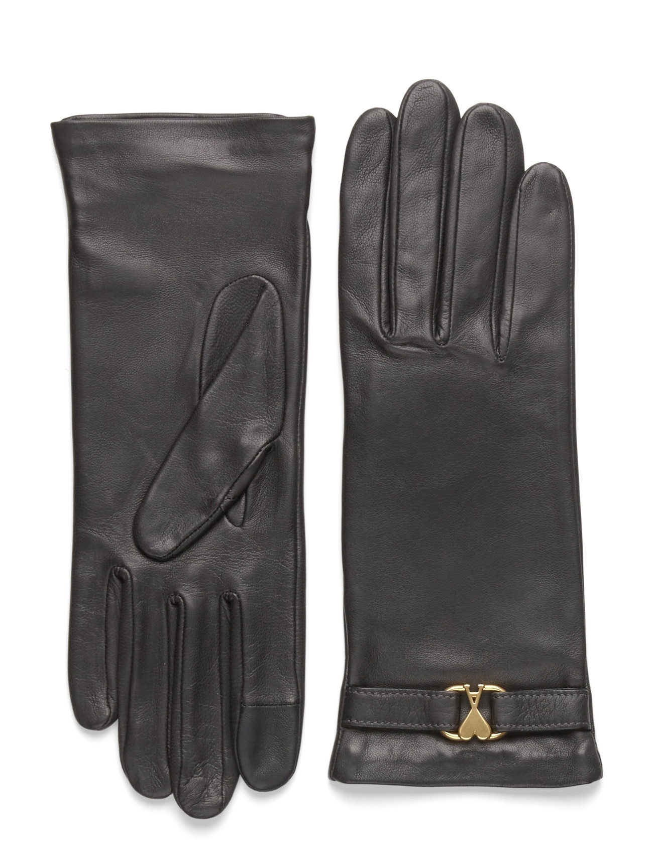 AMI Ami De Coeur Gloves, 8, Black, Handsker > Fingerhandsker, Dame