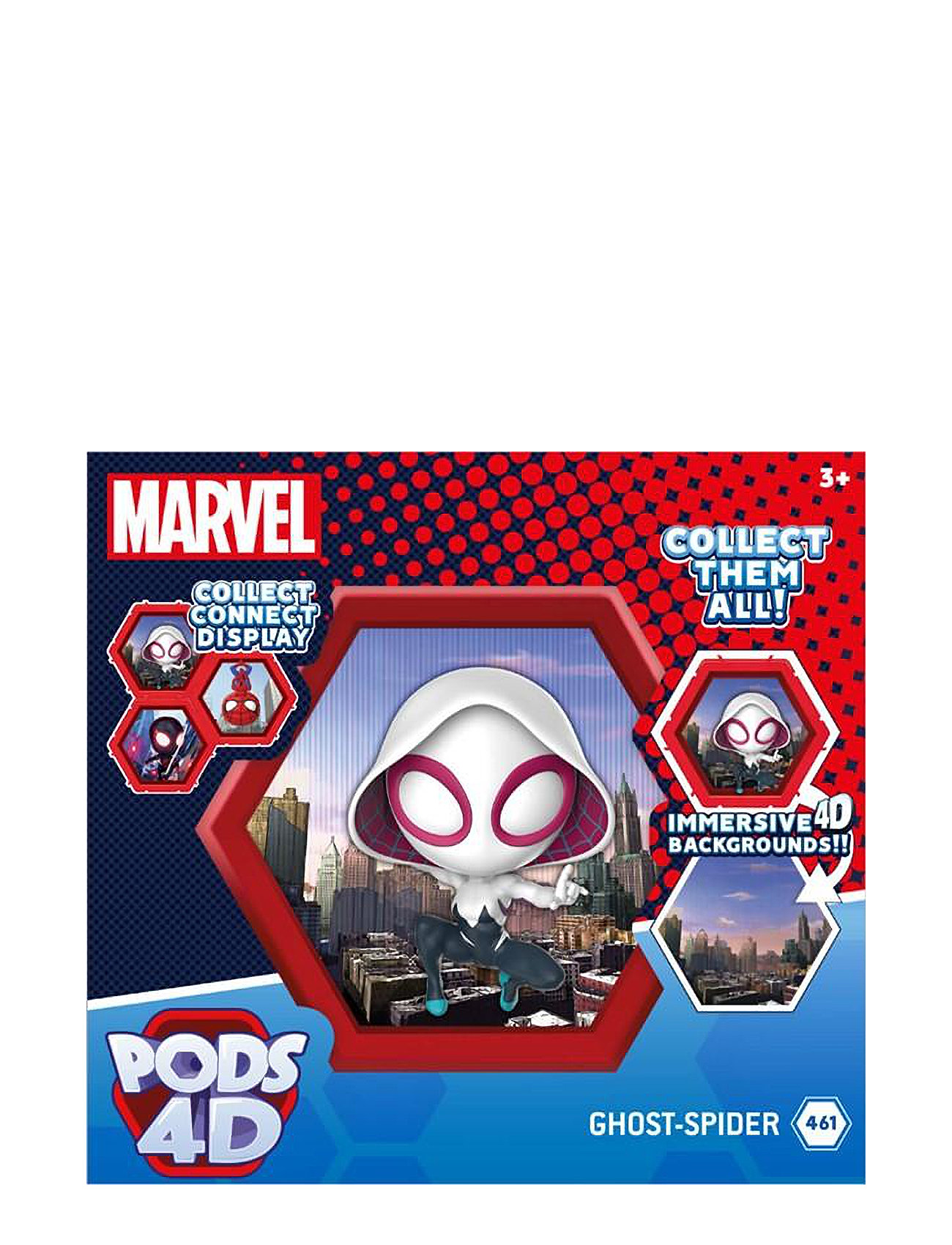 Pod 4D Marvel Spider Gwen Toys Playsets & Action Figures Action Figures Multi/patterned Spider-man