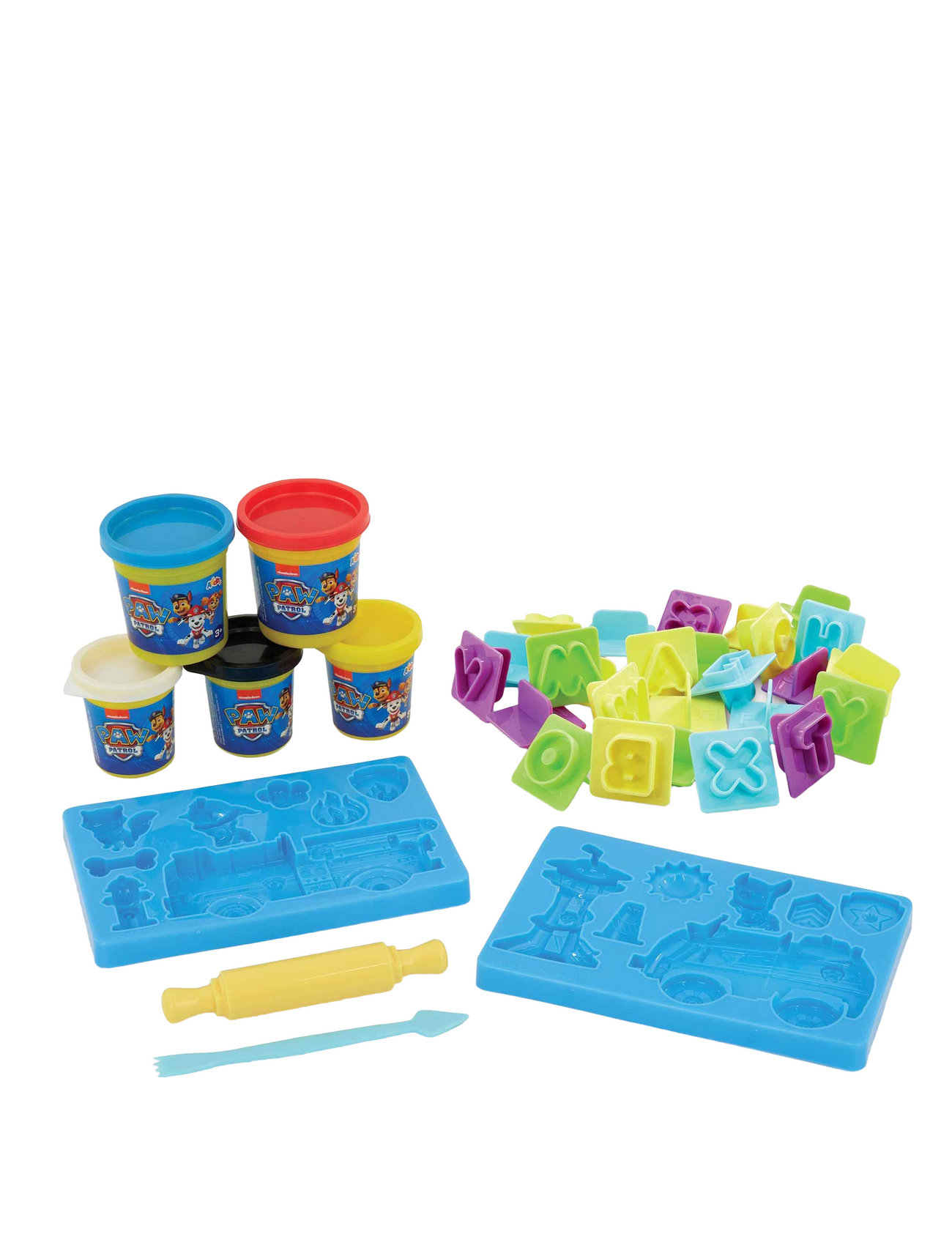 Chase & Marshall's Adventure Playset Toys Creativity Drawing & Crafts Craft Play Dough Multi/patterned Paw Patrol