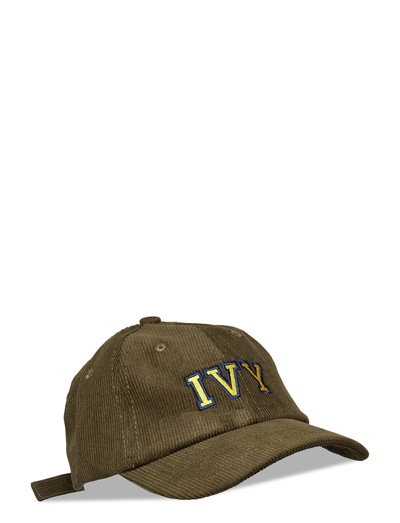 Army Green Ivy Corduroy Cap Accessories Headwear Caps Vihreä An Ivy