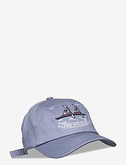 An Ivy Dusted Blue Rowing Cap - Caps 