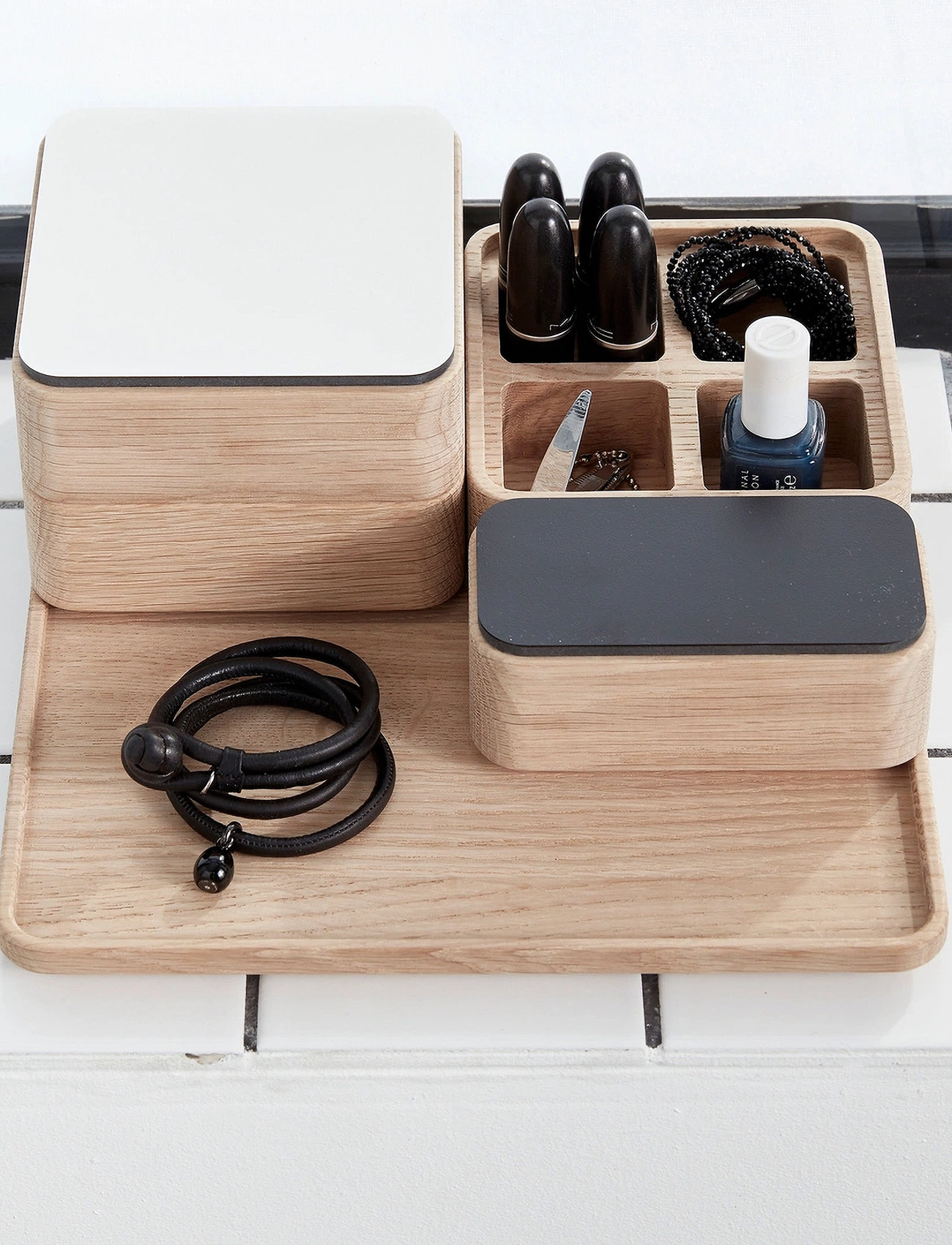 Andersen Furniture Create Me Tray, 24X24 cm, Brown, Spisesteder Og Bordtilbehør > Bakker, Unisex