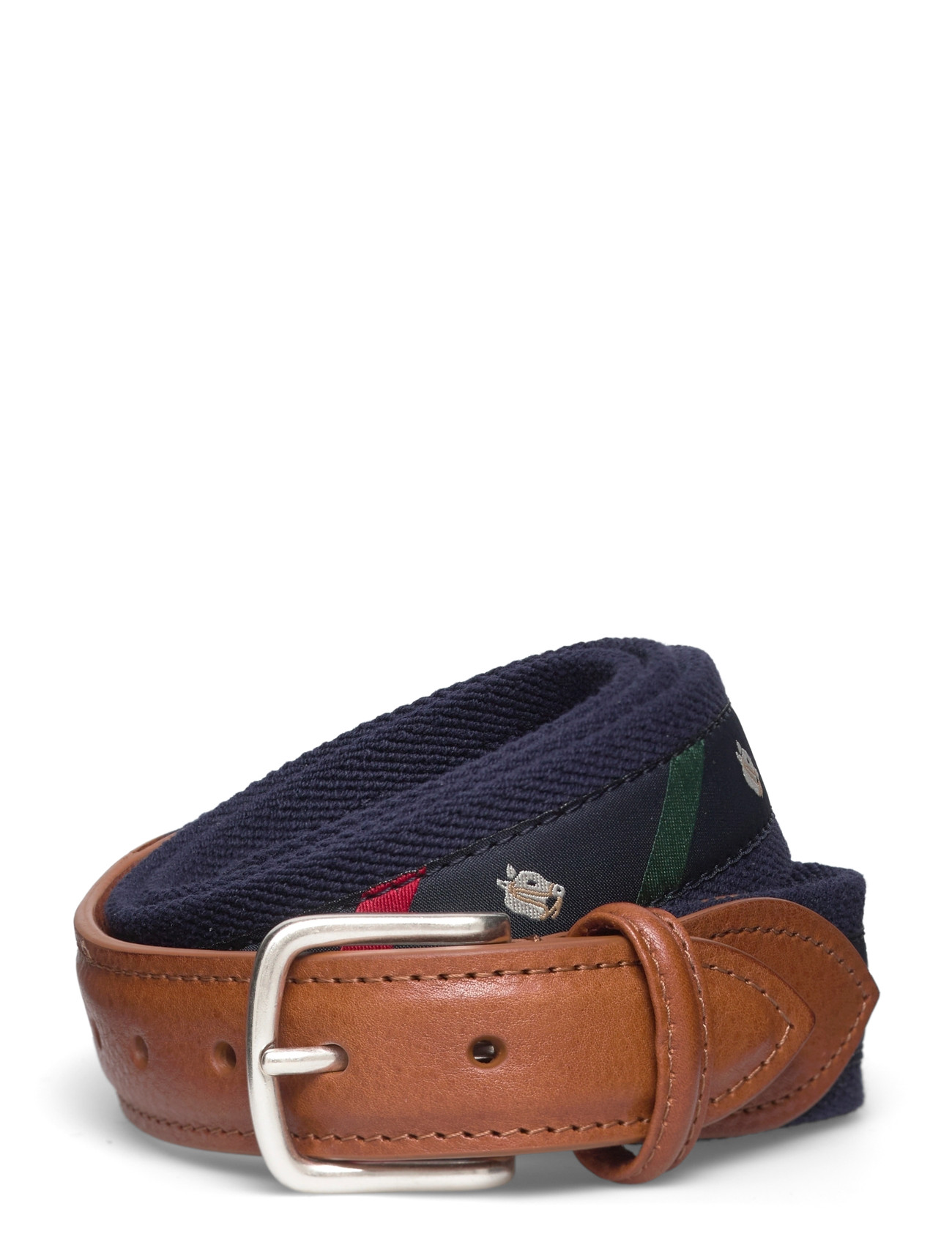 Anderson's Ivy Belt - 3,5-3 cm, 110, Navy, Bælter > Klassiske Bælter, Herre