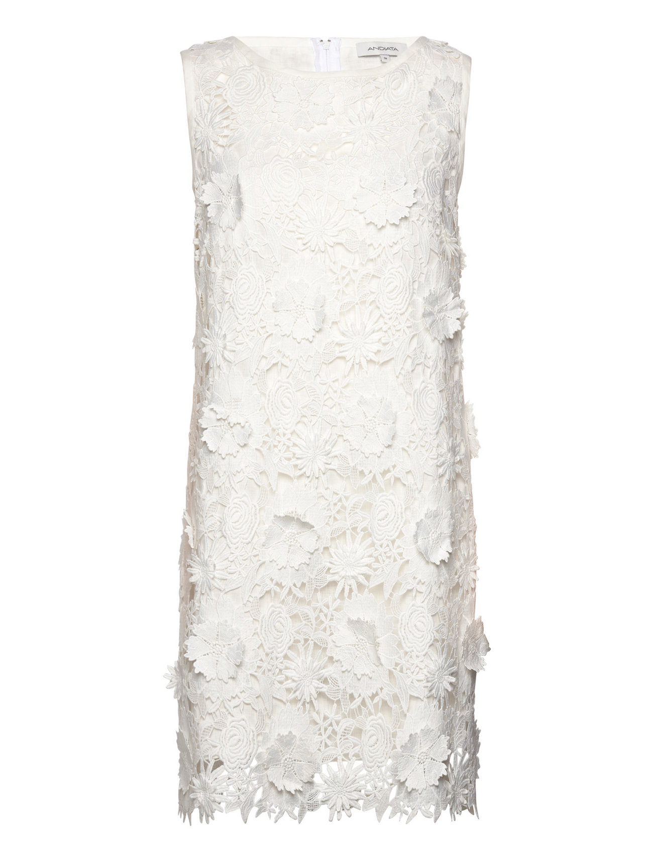 Bertille Dress White Andiata