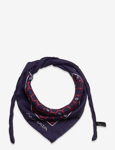 Evine Silk Scarf - dunne sjaals - monogram print