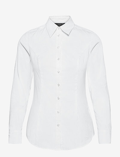 Cobi Shirt - pitkähihaiset paidat - brilliant white