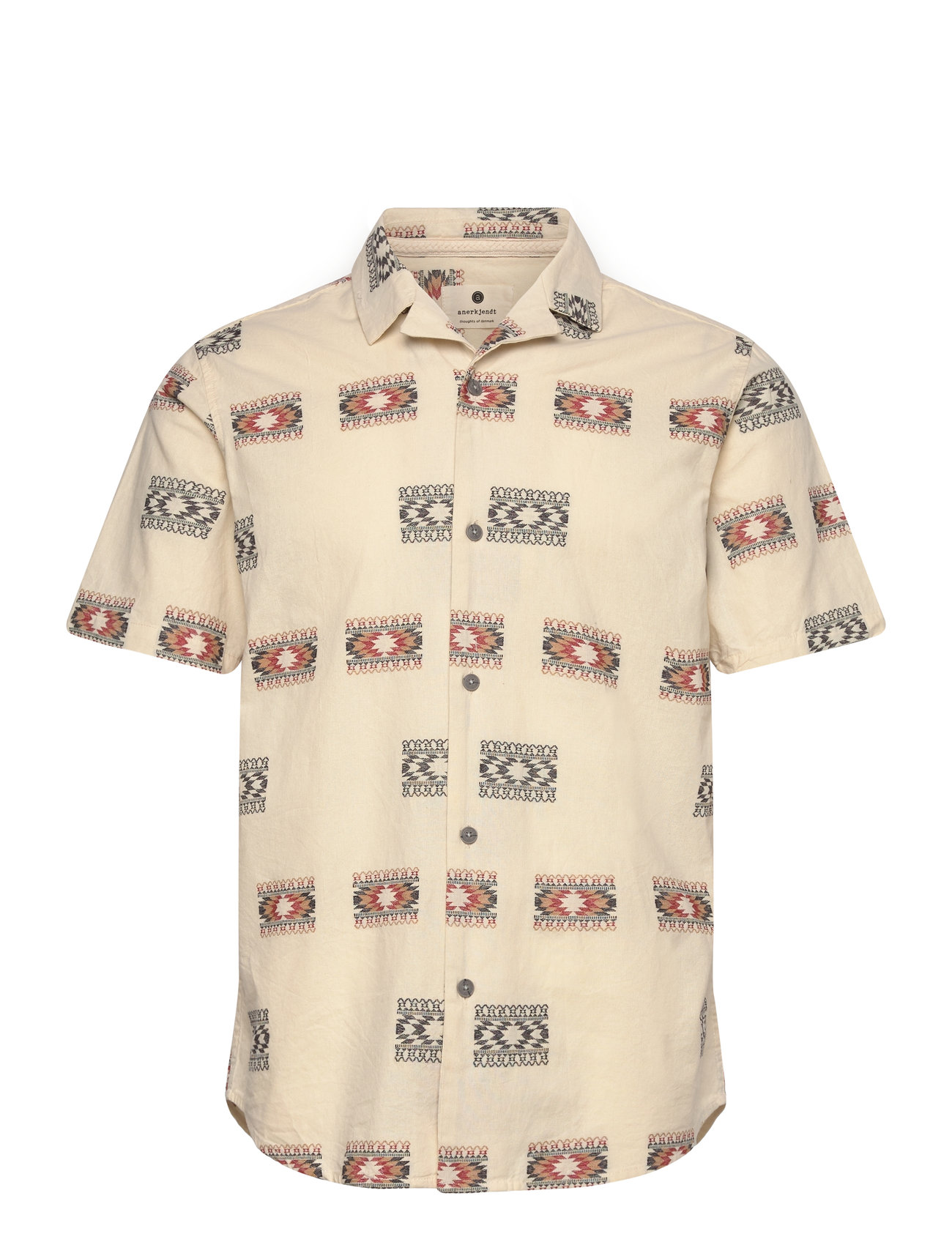 ANERKJENDT Akleo Stitch Jac Shirt Patterned - S - Herren