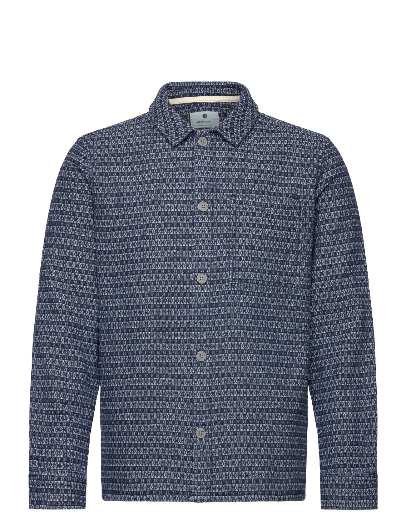 ANERKJENDT Akoscar Indigo Overshirt Navy - XL - Herren