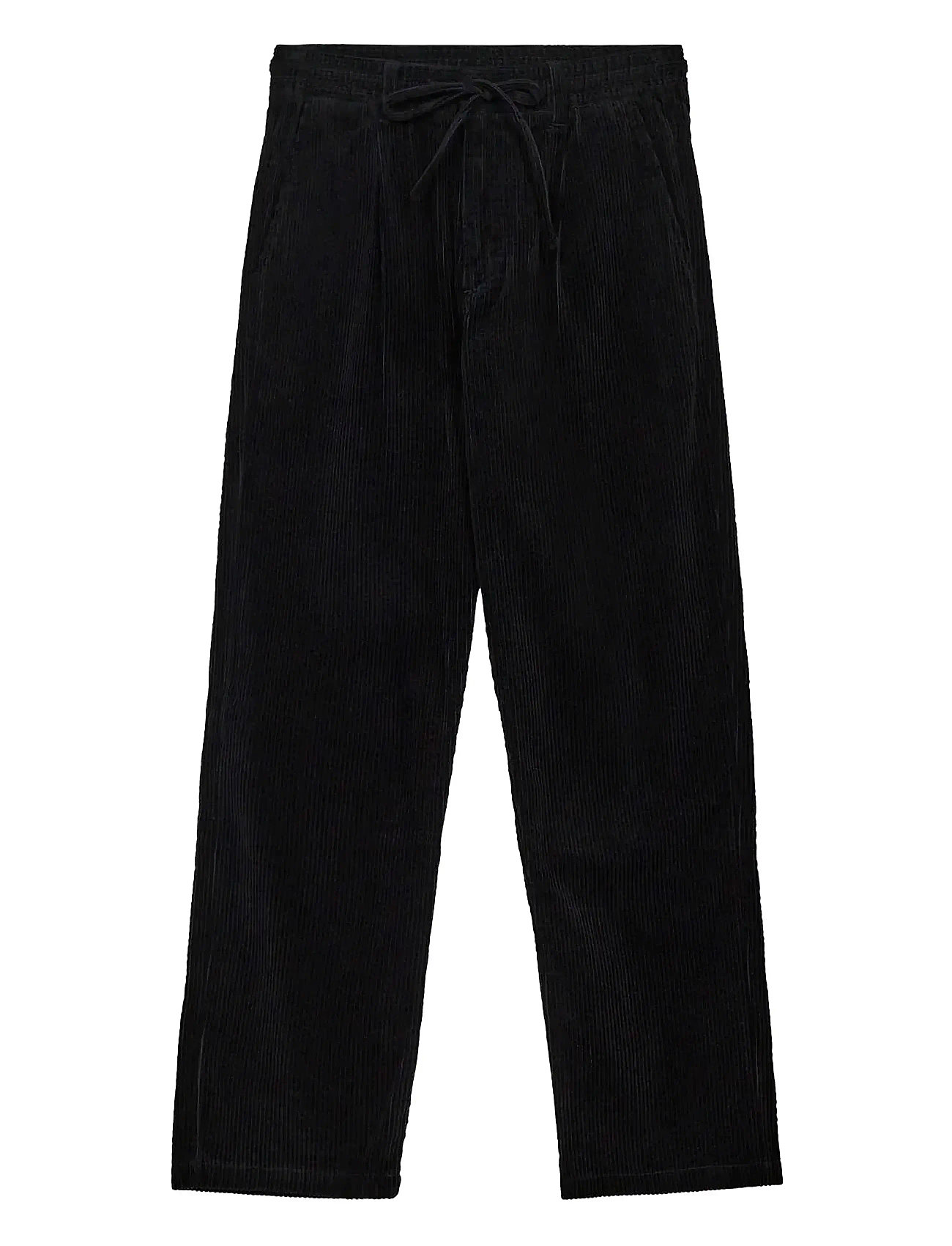 ANERKJENDT Akjan Cord Pleat Hosen Schwarz - XL - Herren