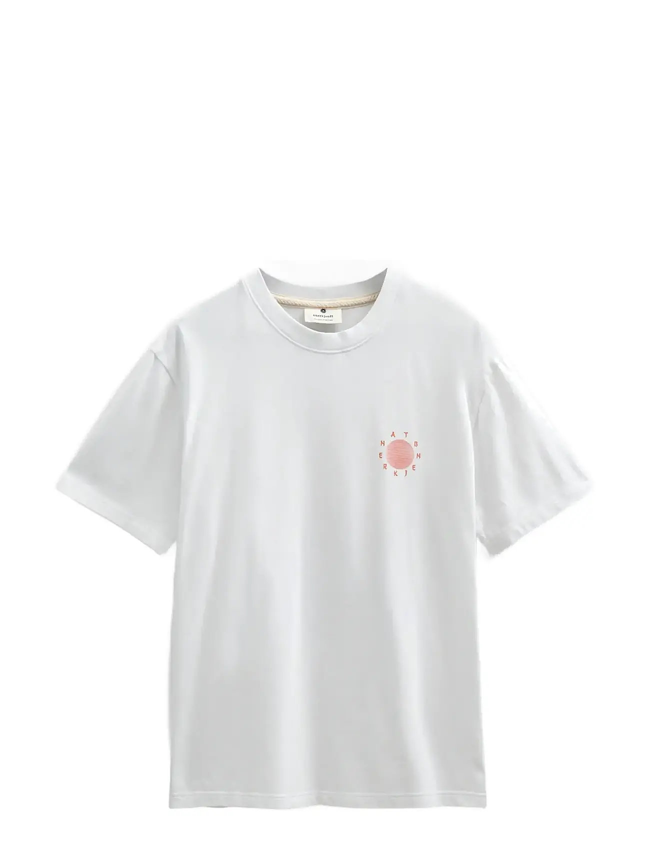 Anerkjendt Akvillads Sun S/S Tee, M, White, T-Shirts > Kortærmede, Herre