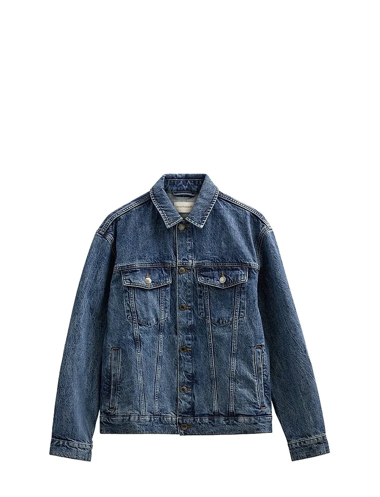 Anerkjendt Akkarsten Denim Jacket - 8007 C.b, XL, Blue, Denim > Unlined Denim Jackets, Herre