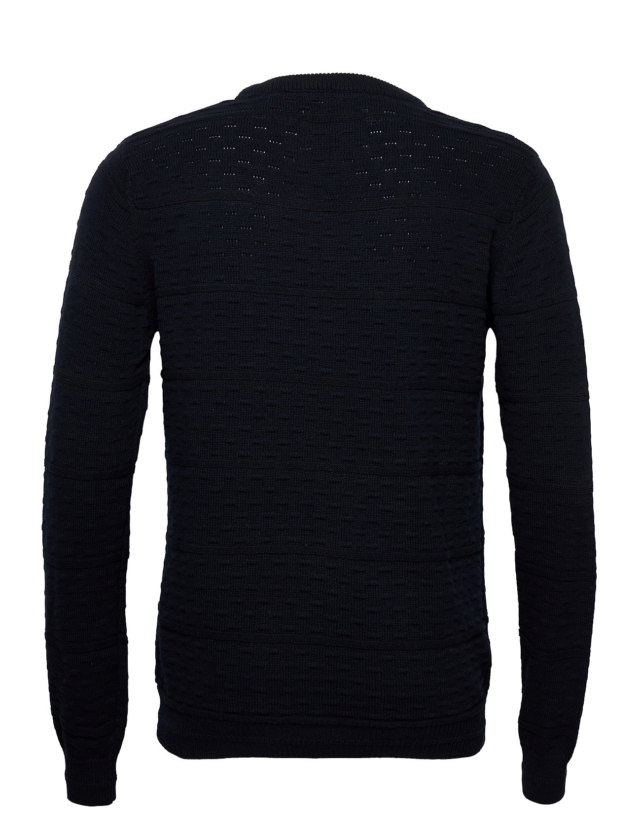 Anerkjendt sweatere & strik med rund hals – Aknico Knit Trøje Med Rund Hals Blå til herre i INCENSE -