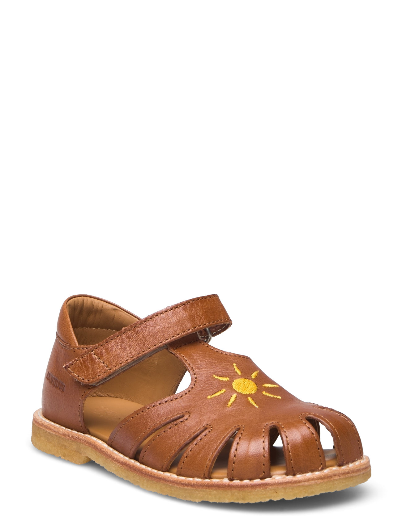 Sandals - Flat - Closed Toe - Brown ANGULUS 145863