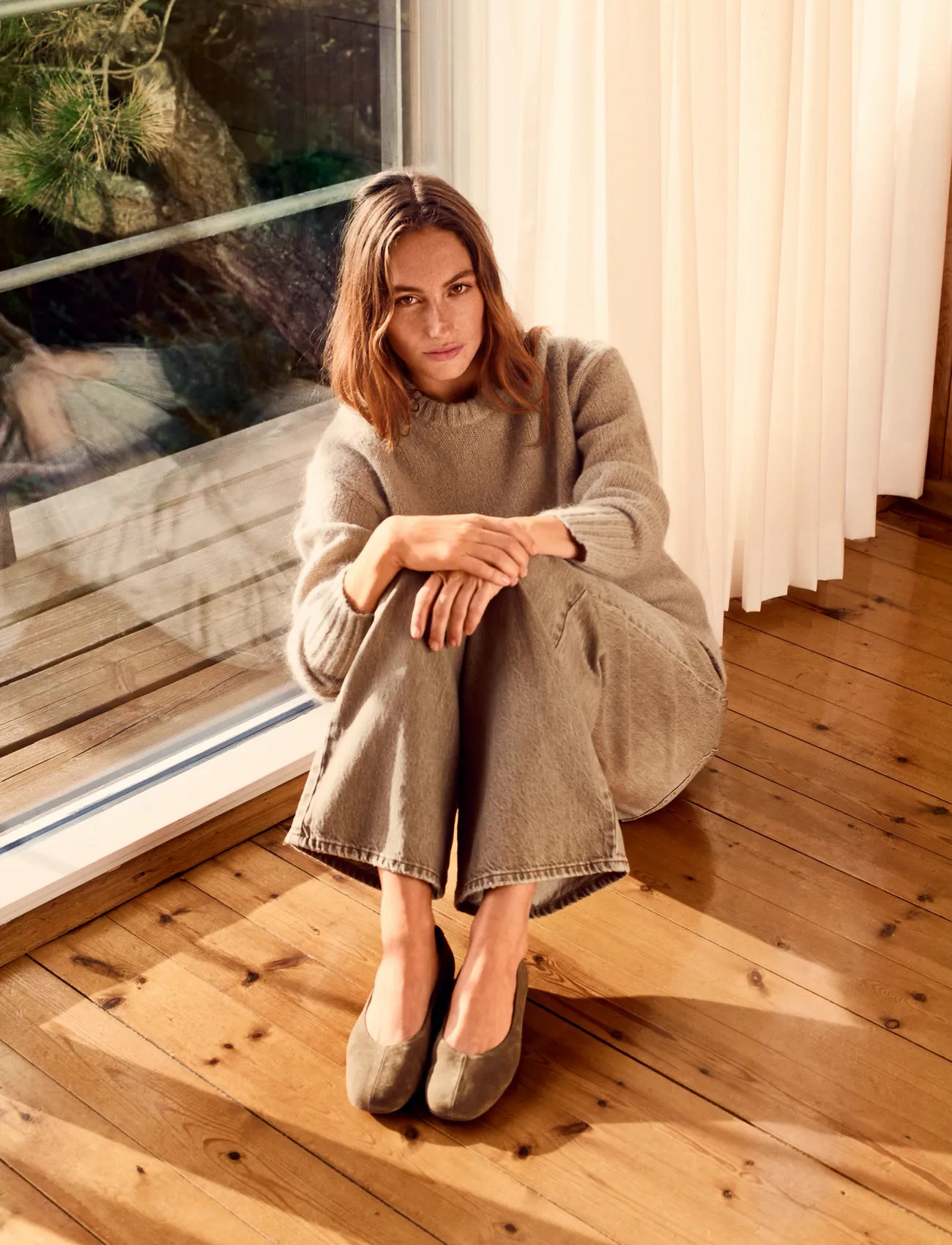 ANGULUS Ballerina, 35, Beige, Sko > Ballerinaer, Dame