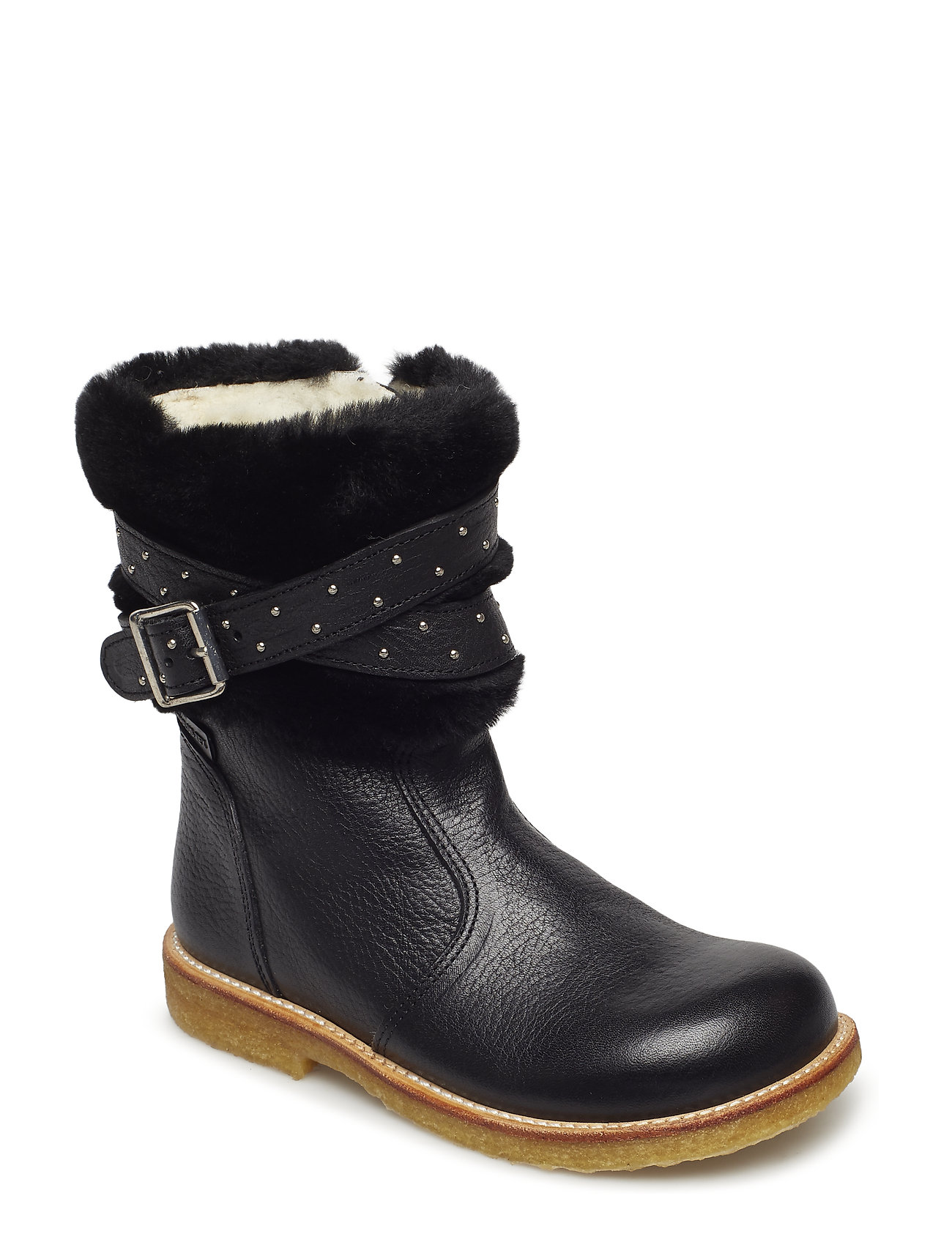 Boots Flat Zipper Winterlaarzen Met Klittenband Zwart Angulus angulus kopen in de aanbieding Boots Flat Zipper Winterlaarzen Met Klittenband Zwart Angulus angulus kopen in de aanbieding