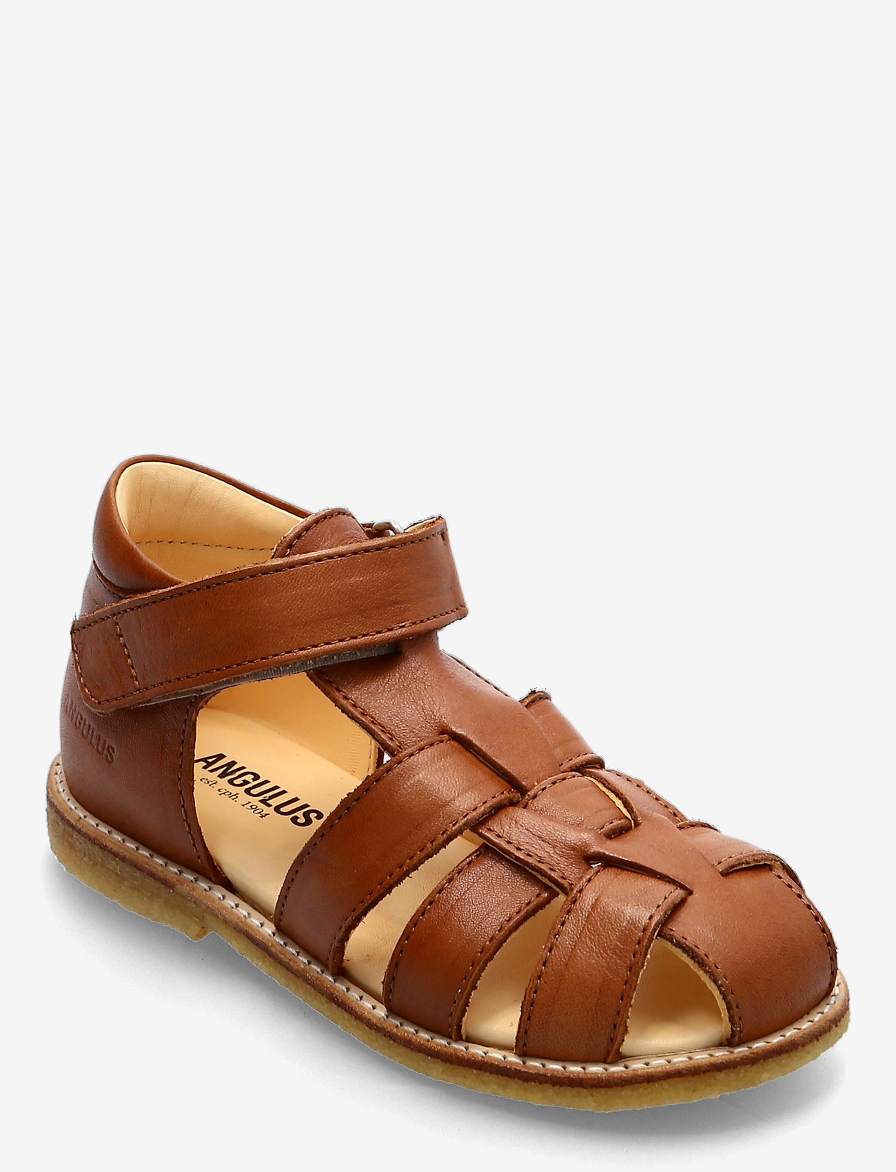 Pointer løn Græsse ANGULUS Sandals - Flat - Closed Toe - (1545 Cognac), (79.20 €) | Large  selection of outlet-styles | Booztlet.com