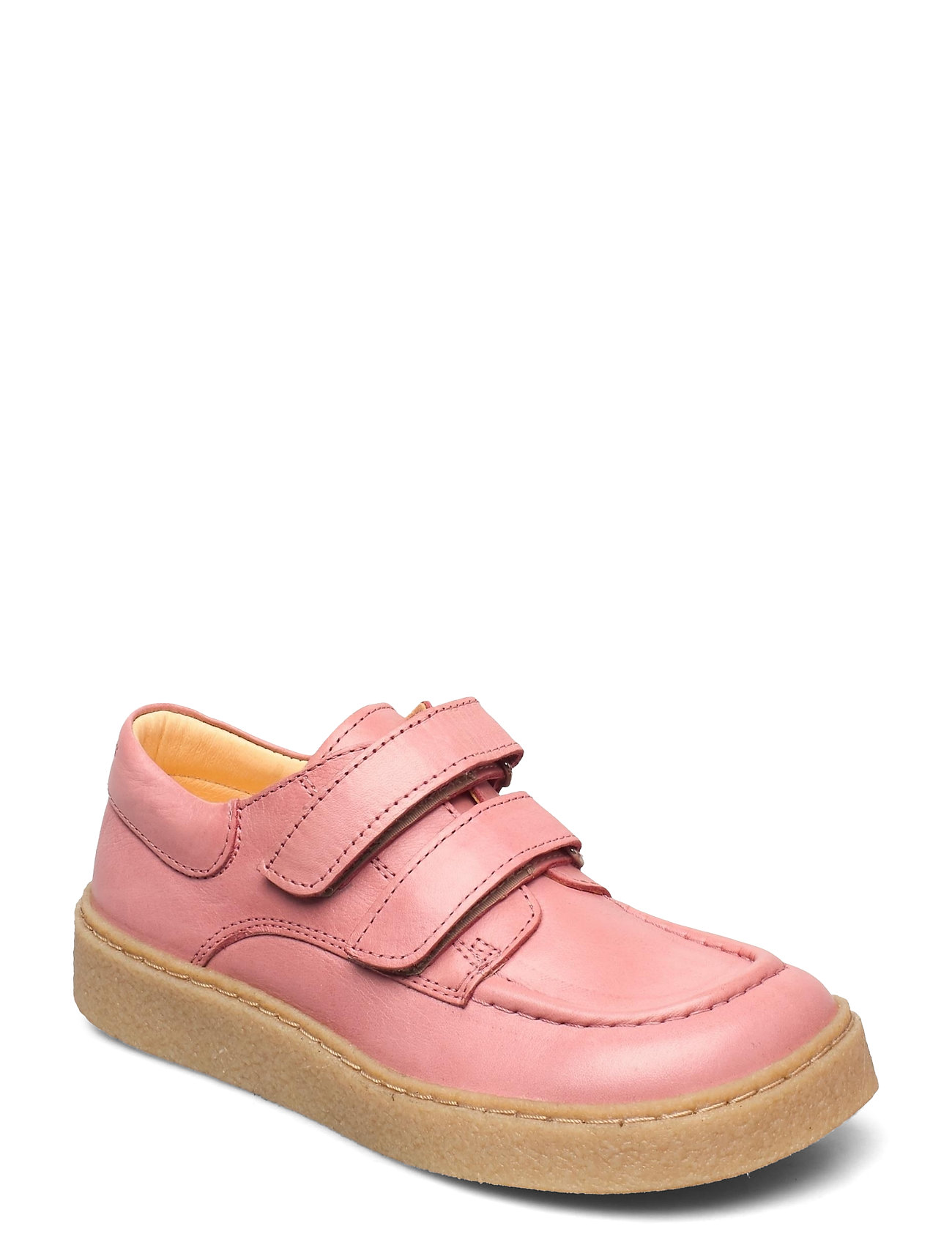 Shoes - Flat - With Velcro Matalavartiset Sneakerit Tennarit Vaaleanpunainen ANGULUS