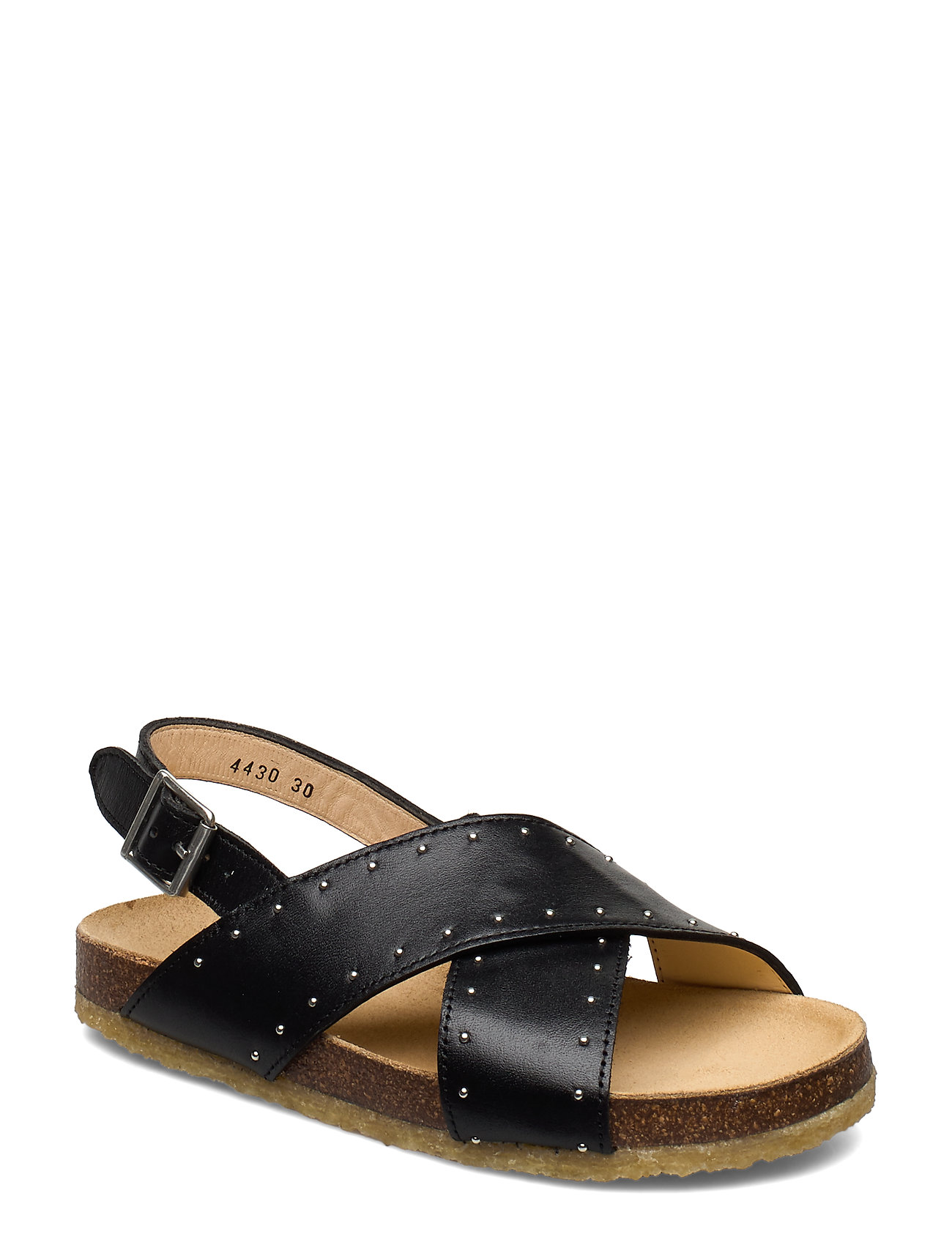 Sandals - Flat - Open Toe - Op Shoes Summer Shoes Sandals Musta ANGULUS