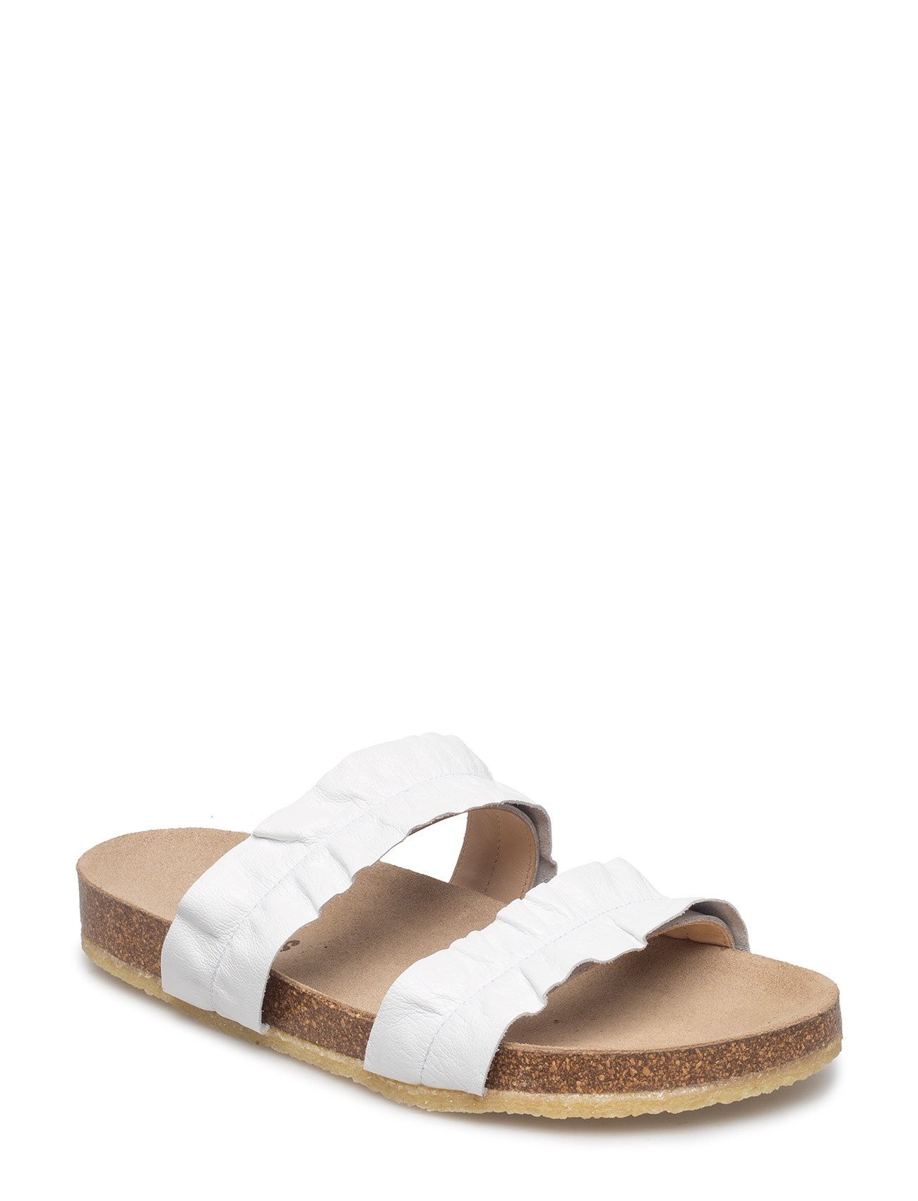 Sandals Flat Open Toe Op Platte Sandalen Wit Angulus angulus kopen in de aanbieding