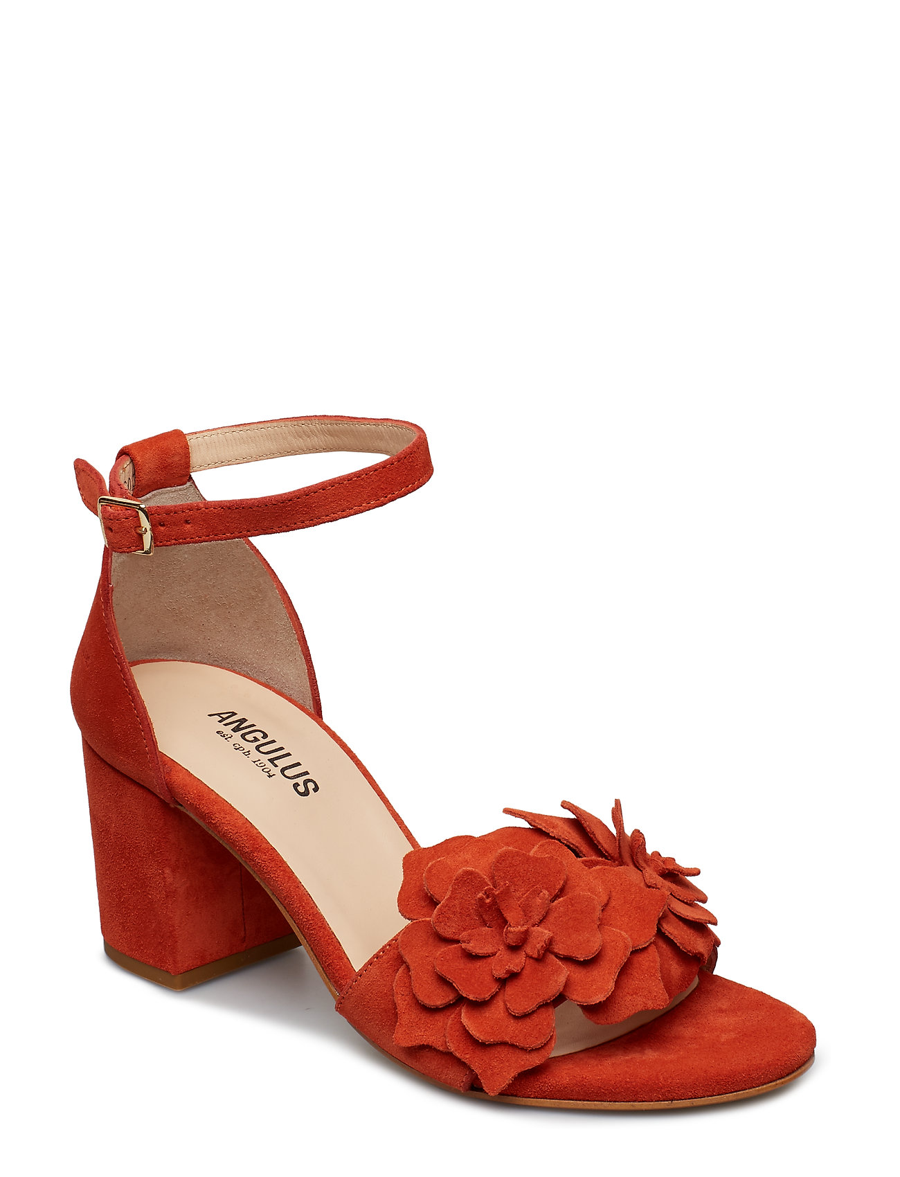 Sandals Block Heels Open Toe Sandaal Met Hak Rood Angulus angulus kopen in de aanbieding Sandals Block Heels Open Toe Sandaal Met Hak Rood Angulus angulus kopen in de aanbieding