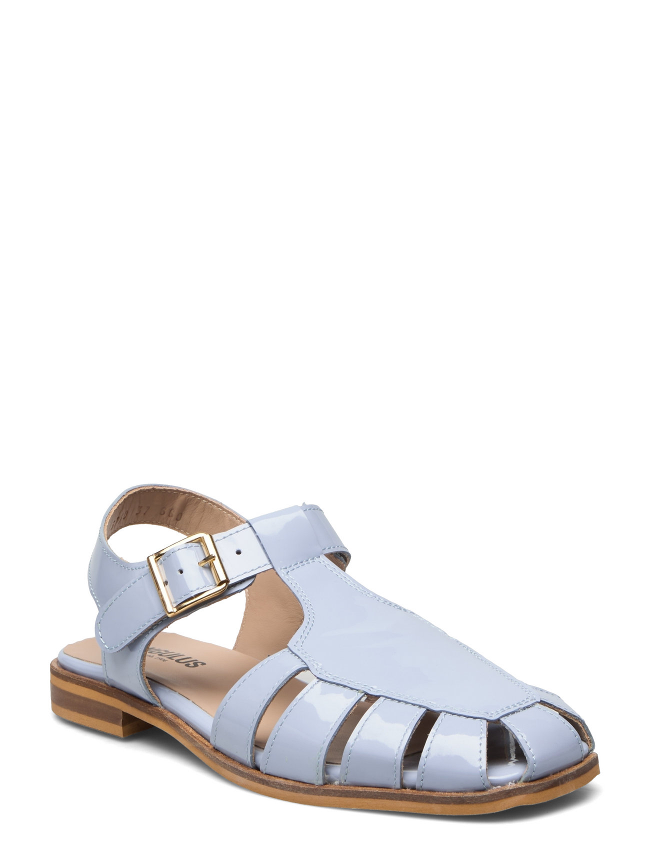 Sandals - Flat Flade Sandaler Blue ANGULUS