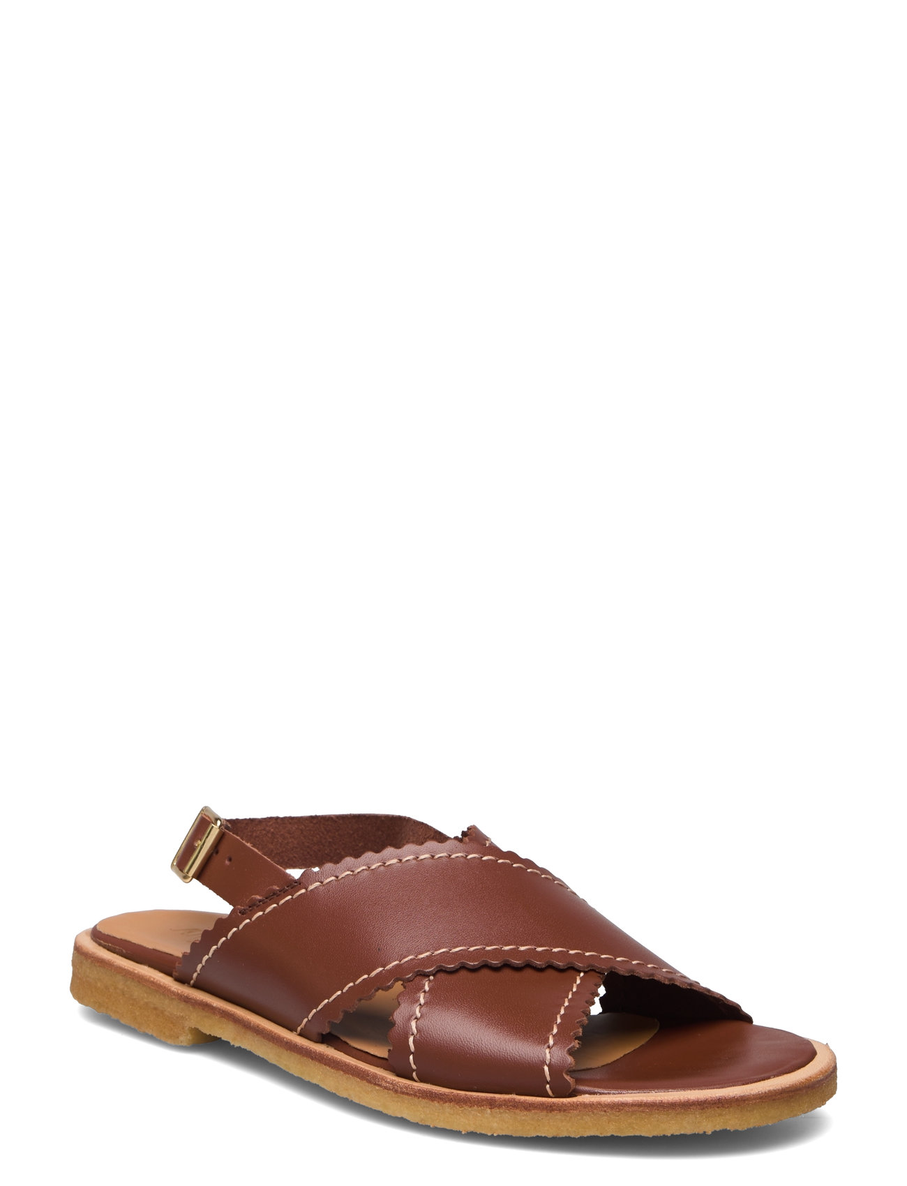Sandals - Flat - Open Toe - Op Brown ANGULUS 145960